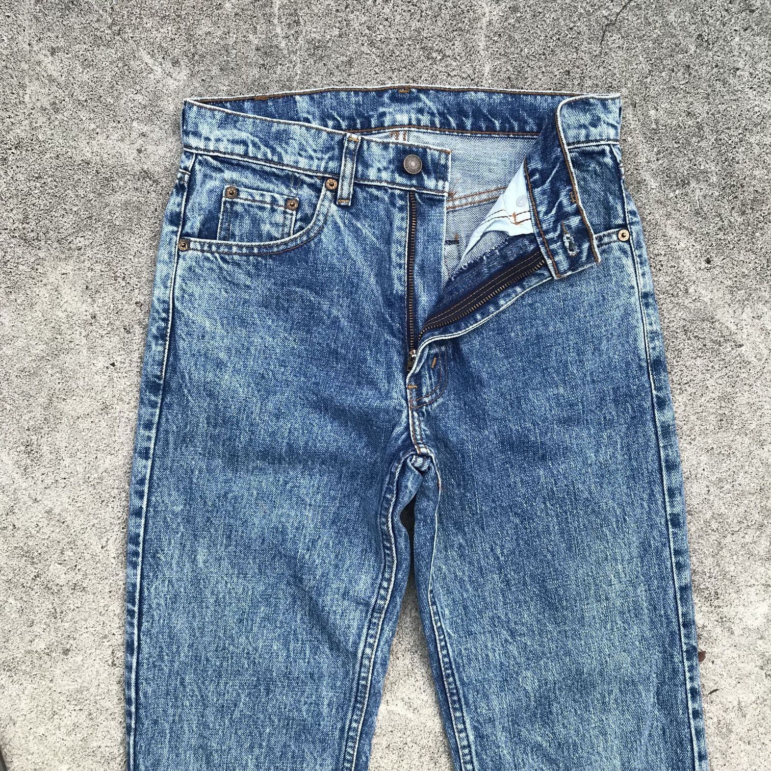 Levi's × Vintage Vintage Levis 503 acidwash 90s levis W28x29.5 straight cut Size US 28 / EU 44 - 5 Thumbnail