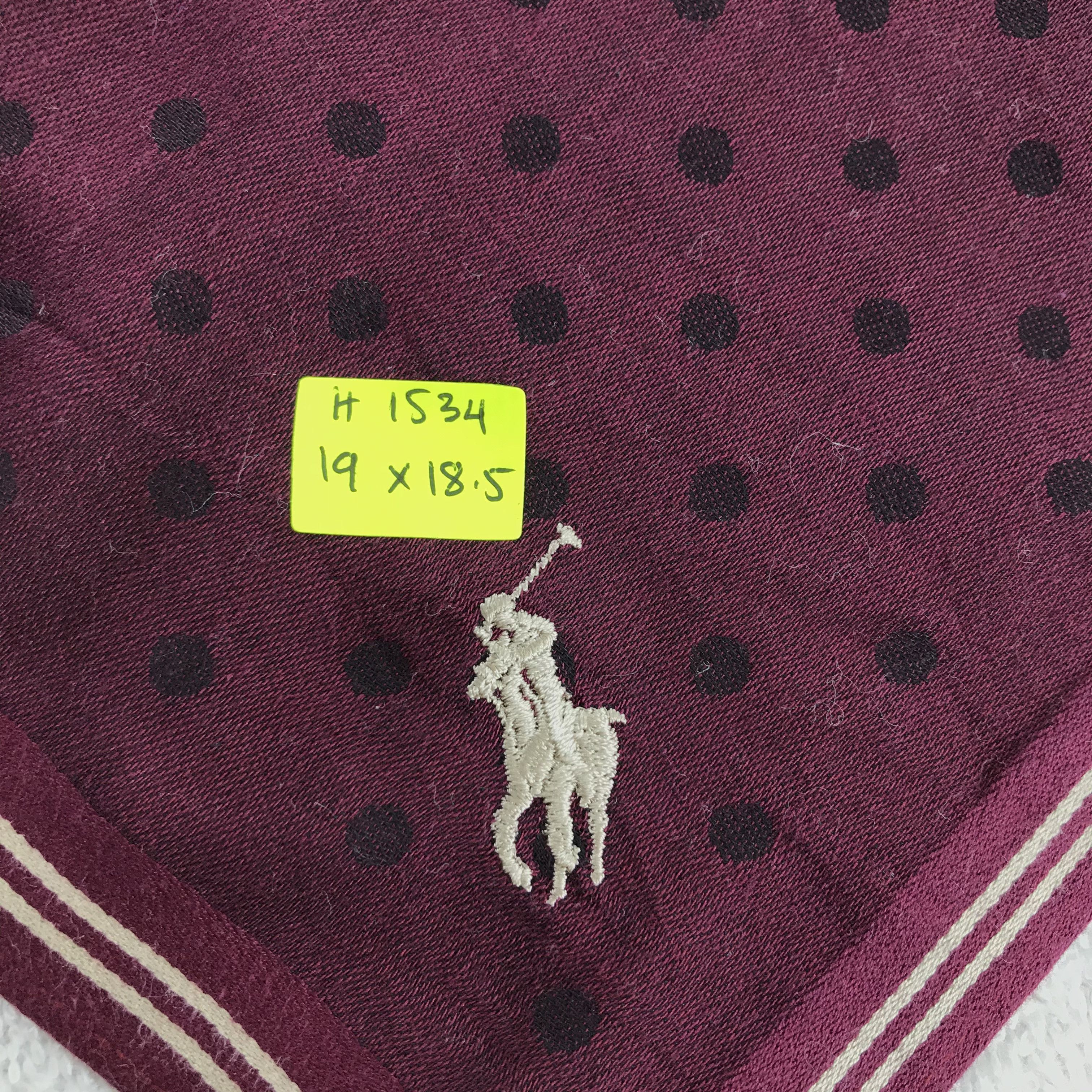Polo Ralph Lauren × Vintage Polo Ralph Lauren Neckerchief / Bandana / Handkerchief Size ONE SIZE - 5 Thumbnail
