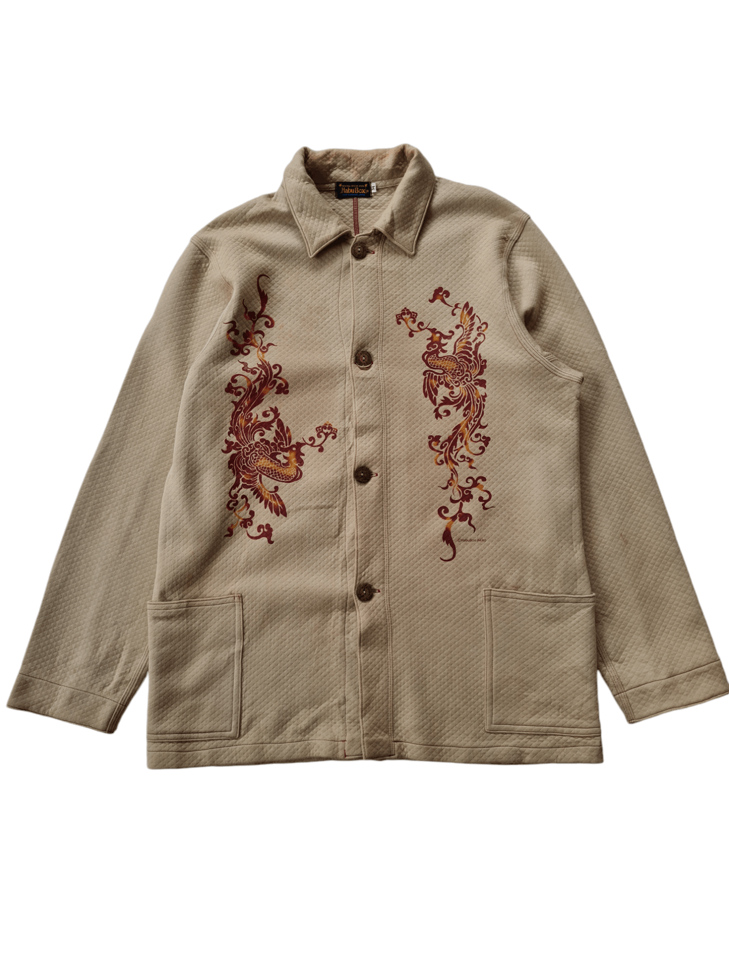 Japanese Brand × Vintage Vintage Habu Box Jacket Button Size US M / EU 48-50 / 2 - 1 Thumbnail