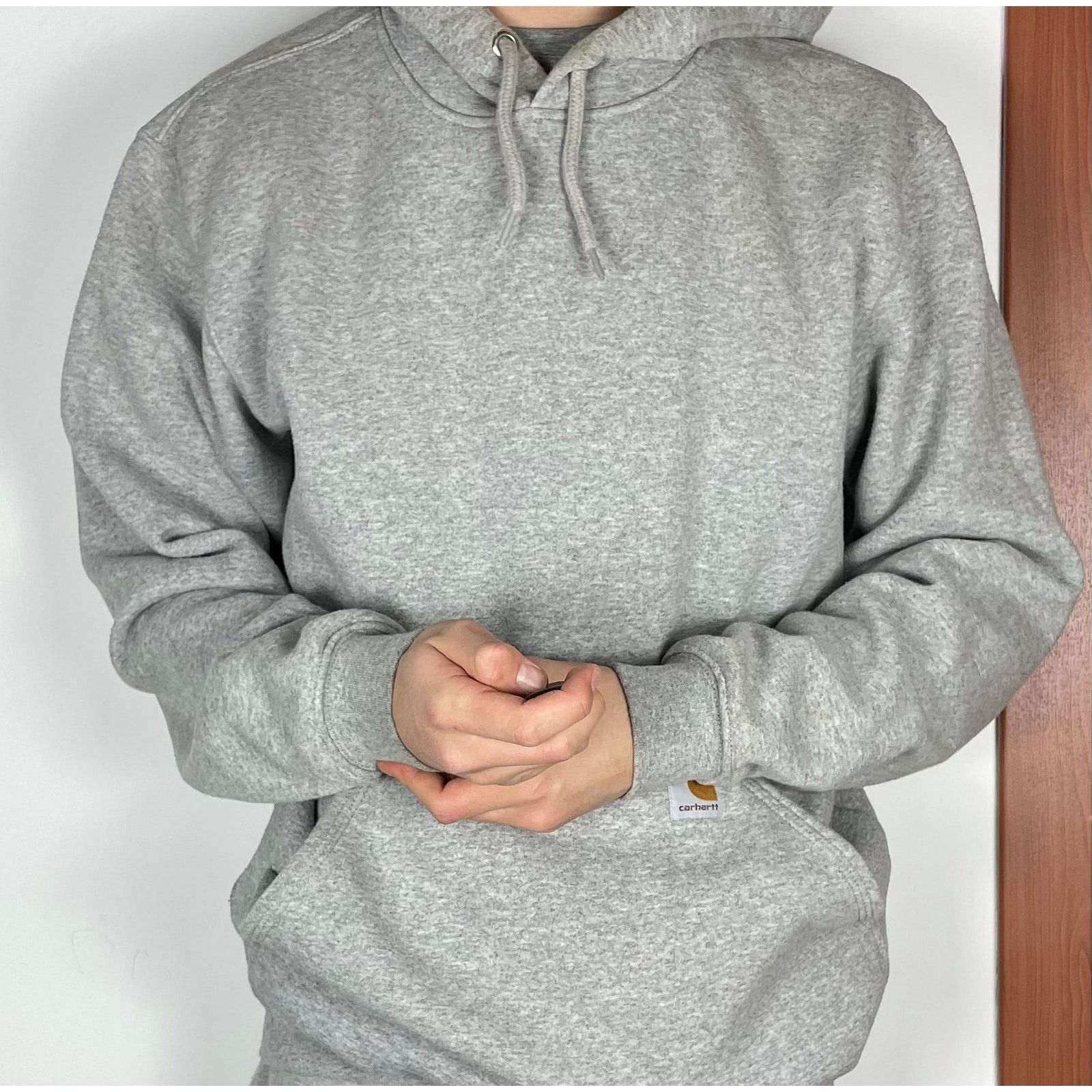 Carhartt Carhartt Men's Carbon Heather Cotton Loose Fit Hoodie Small Size US S / EU 44-46 / 1 - 2 Thumbnail