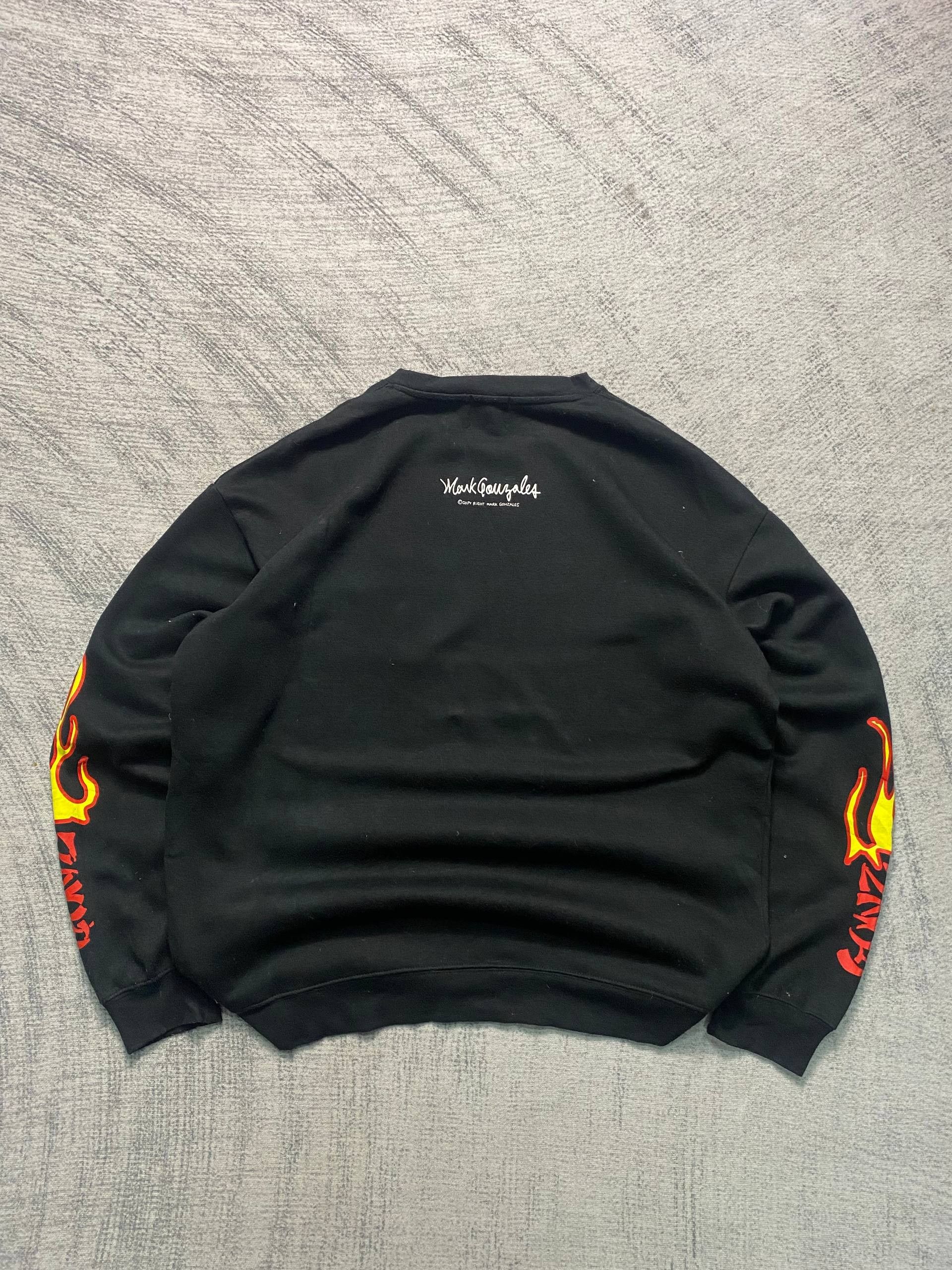 Thrasher Mark Gonzalez Flame Tattoo Sleeves Sweatshirt Size US L / EU 52-54 / 3 - 2 Thumbnail