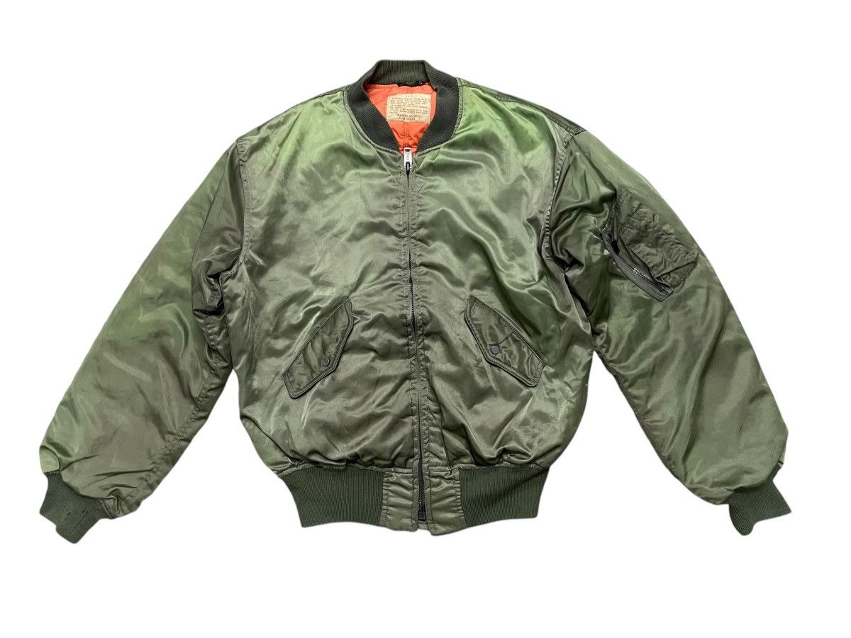 Vintage 70s HOUSTON FIELD JACKET M-1943 SUN FADED JACKET RARE Size US L / EU 52-54 / 3 - 1 Thumbnail