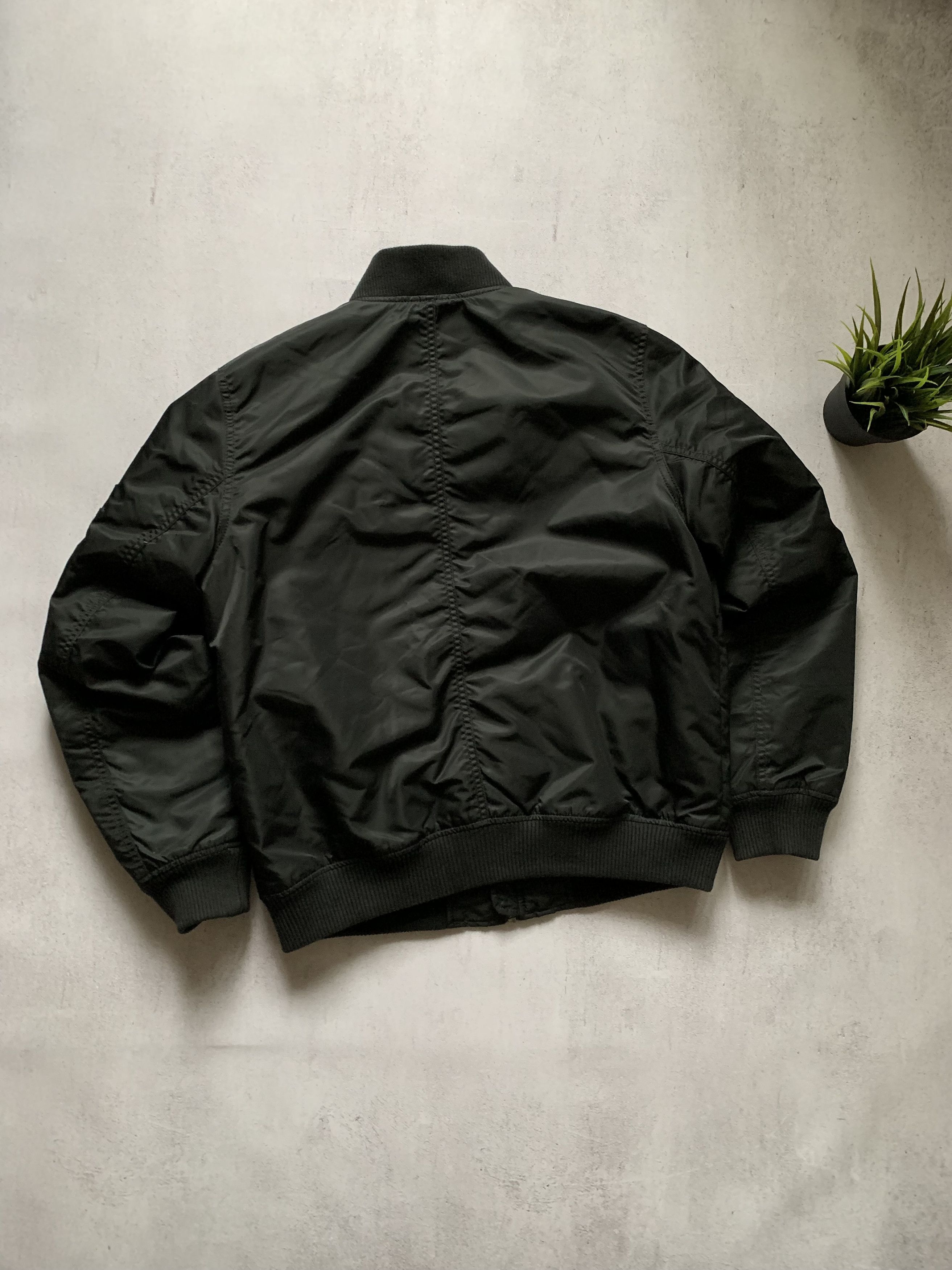 Gap × Vintage Vintage Gap Bomber Jacket Black Baggy Y2K 90s Size US S / EU 44-46 / 1 - 9 Thumbnail