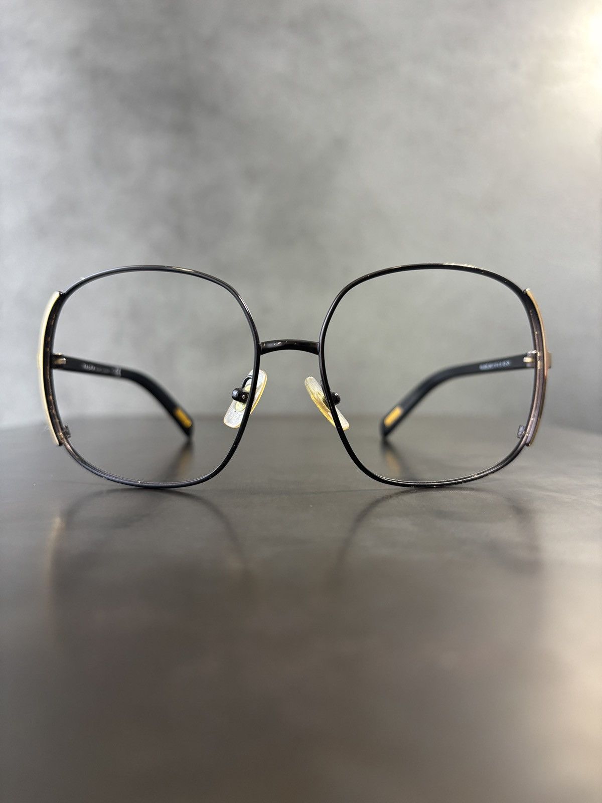 Polo Ralph Lauren 2000s Vintage Ralph Lauren Eyeglasses Frames RA 4038 Metal Size ONE SIZE - 5 Thumbnail