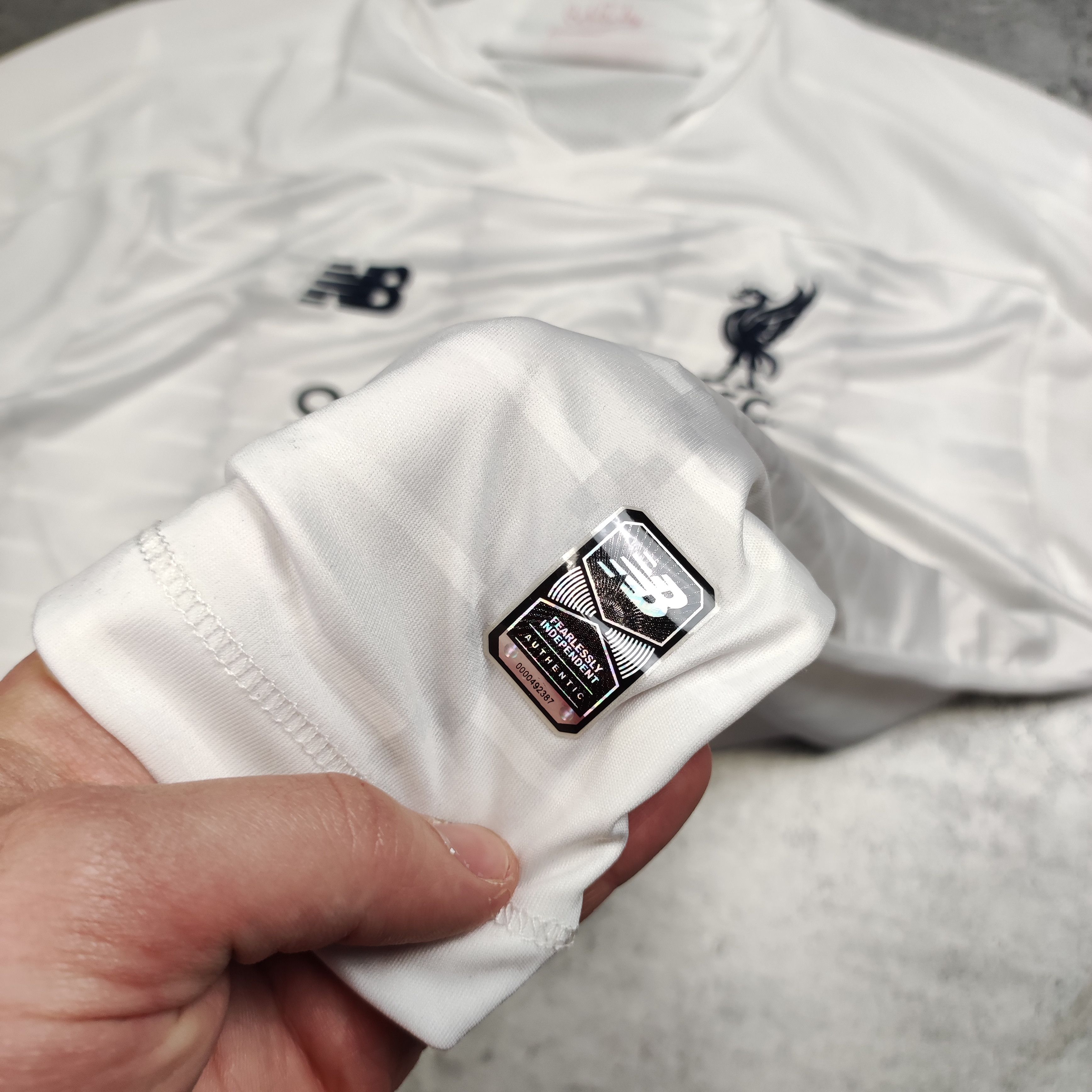Vintage Soccer Football Liverpool 2019 Away New Balance Jersey Size US XXL / EU 58 / 5 - 5 Thumbnail