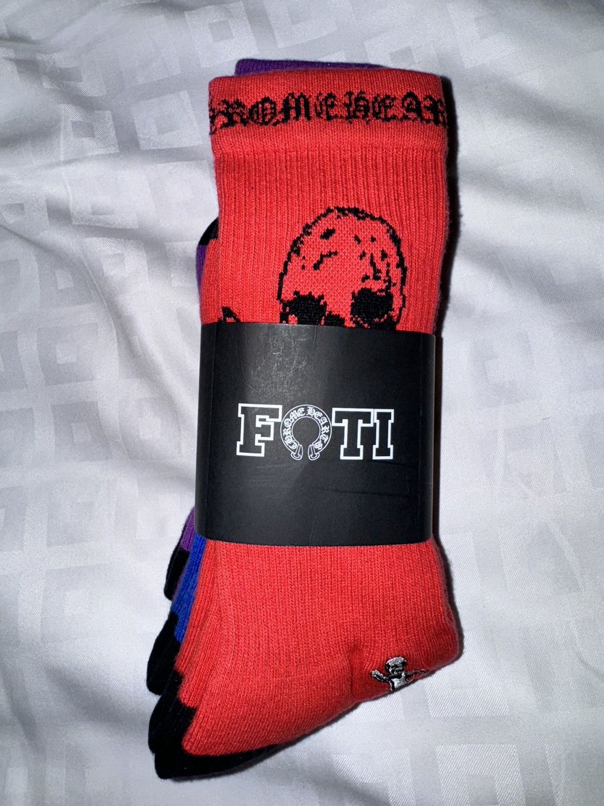 Chrome Hearts CHROME HEARTS FOTI SOCKS ( Store Exclusive ) Size ONE SIZE - 1 Thumbnail