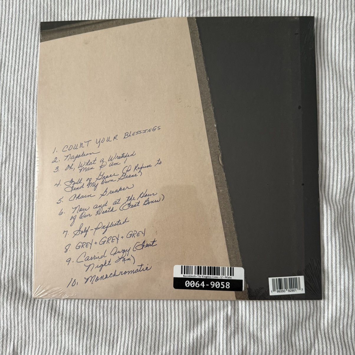 G59 Records $uicideboy$ Thy Kingdom Come LE 3000 Vinyl Spotify Size ONE SIZE - 4 Thumbnail