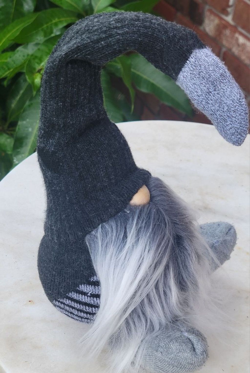 Handmade Doorstopper gnome home decor shelf sitter Size ONE SIZE - 3 Thumbnail
