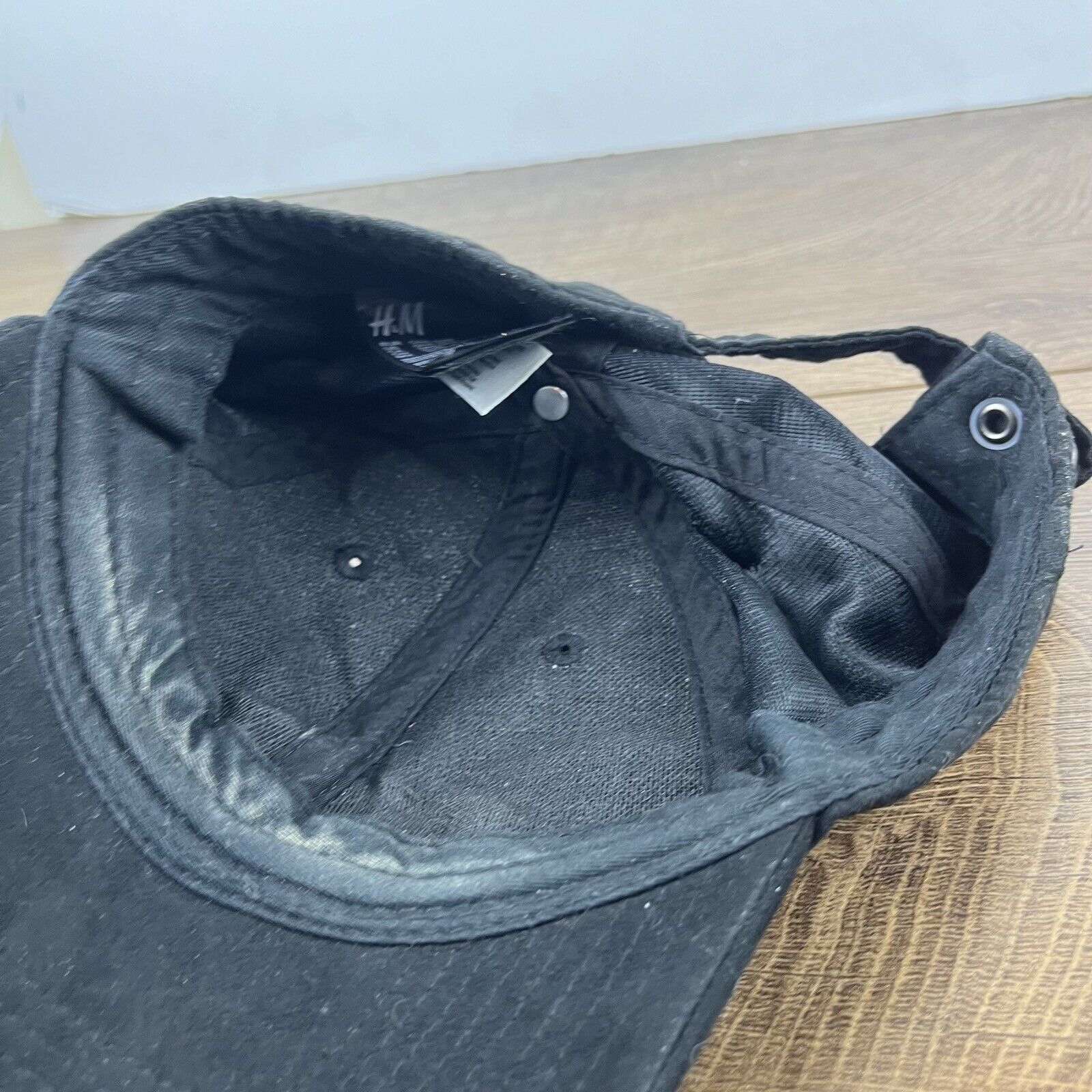 Other Black Hat Adult Size Baseball Hat Black Cap Hat Adjustable H Size ONE SIZE - 13 Thumbnail