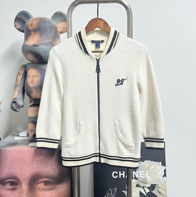 Louis Vuitton Louis Vuitton White Cotton Men's Jacket 0089 Size US S / EU 44-46 / 1 - 1 Thumbnail