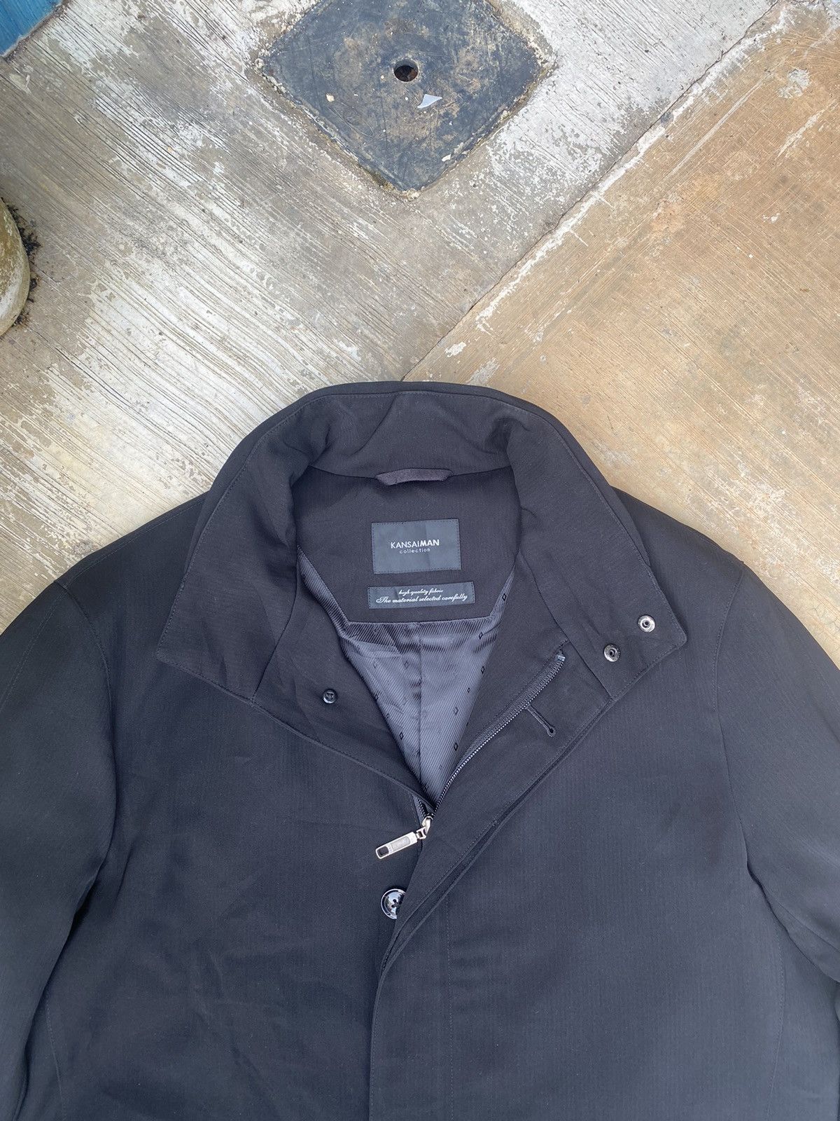 Kansai Yamamoto KANSAIMAN Collection Trench Coat Size US L / EU 52-54 / 3 - 3 Thumbnail