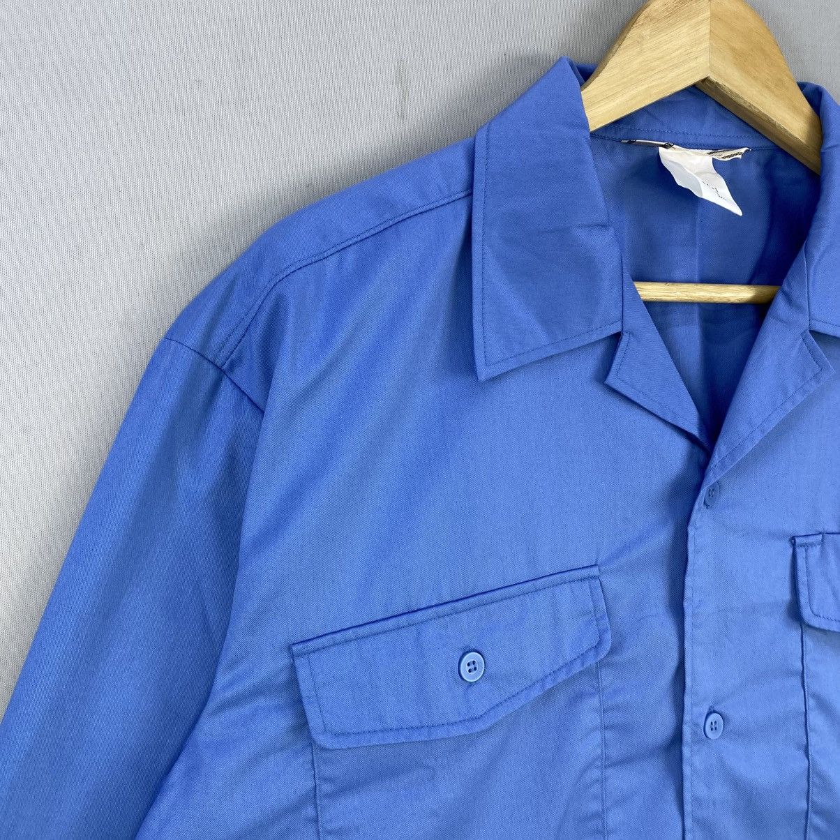 Japanese Brand Vintage Mitsubishi Motors Workwear Shirt Size US L / EU 52-54 / 3 - 2 Thumbnail
