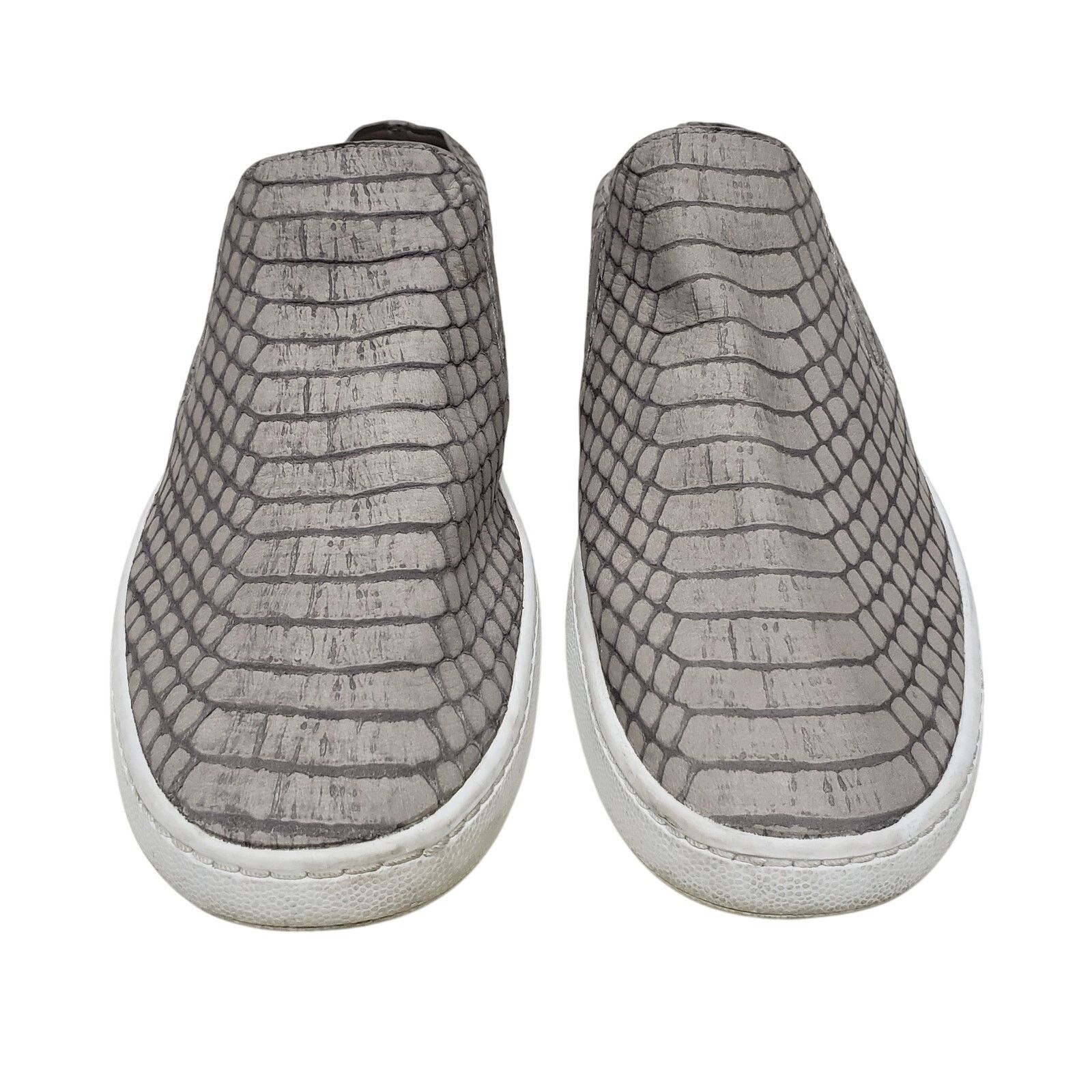 Vince VINCE Blair Snakeskin Embossed Leather Skate Sneakers 7.5 M Size US 7.5 / IT 37.5 - 4 Thumbnail
