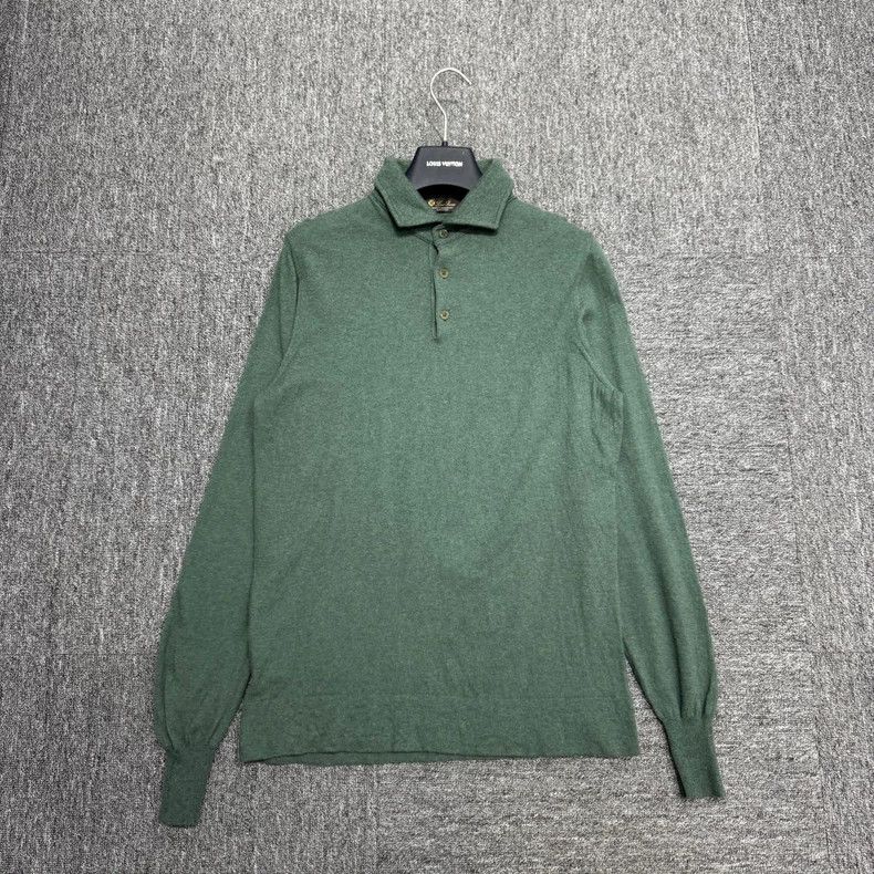 Loro Piana LORO PIANA Pure cashmere knit sweater Size US M / EU 48-50 / 2 - 1 Thumbnail