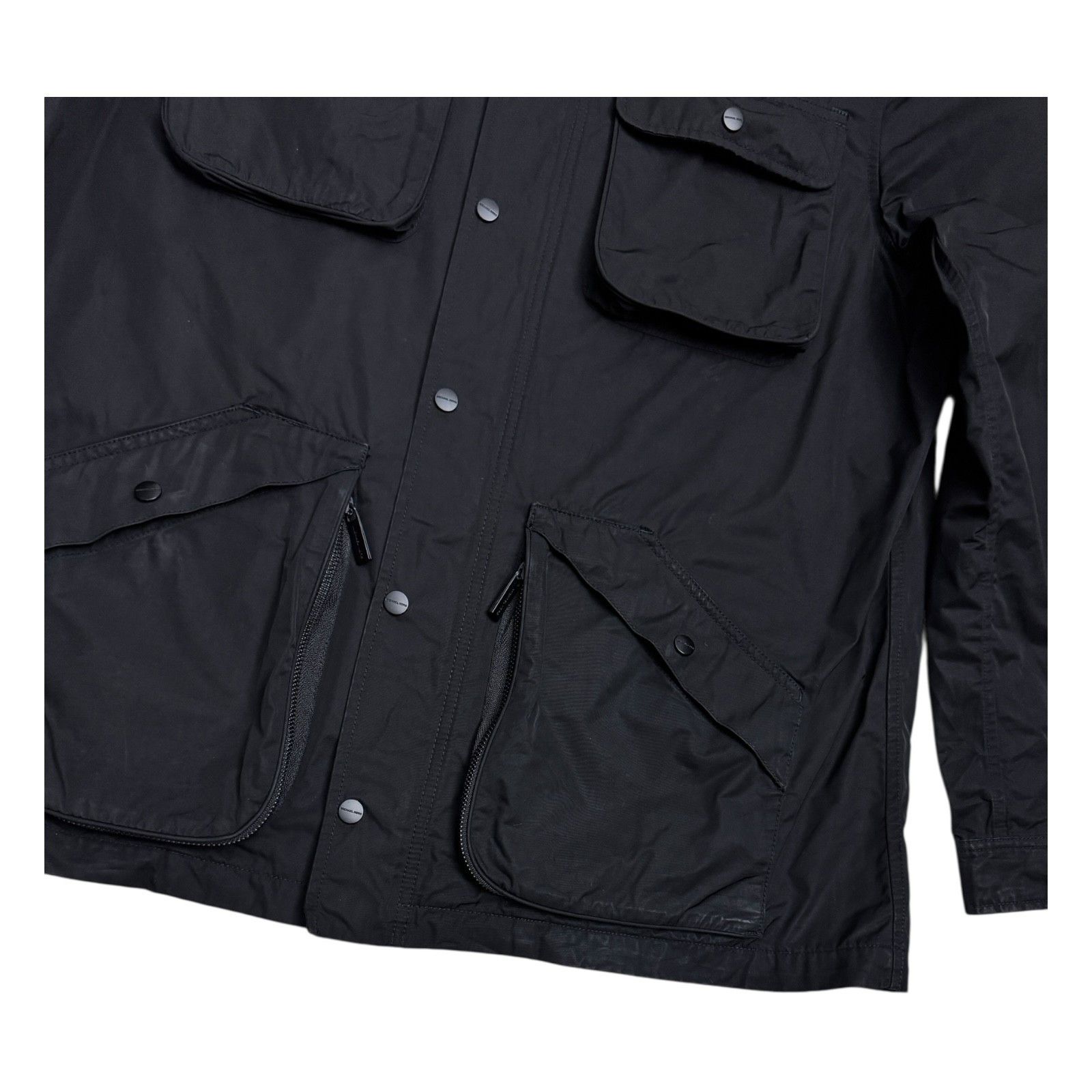 Michael Kors MICHAEL KORS Water Resistant Black Casual Designer Jacket XL Size US XL / EU 56 / 4 - 6 Thumbnail