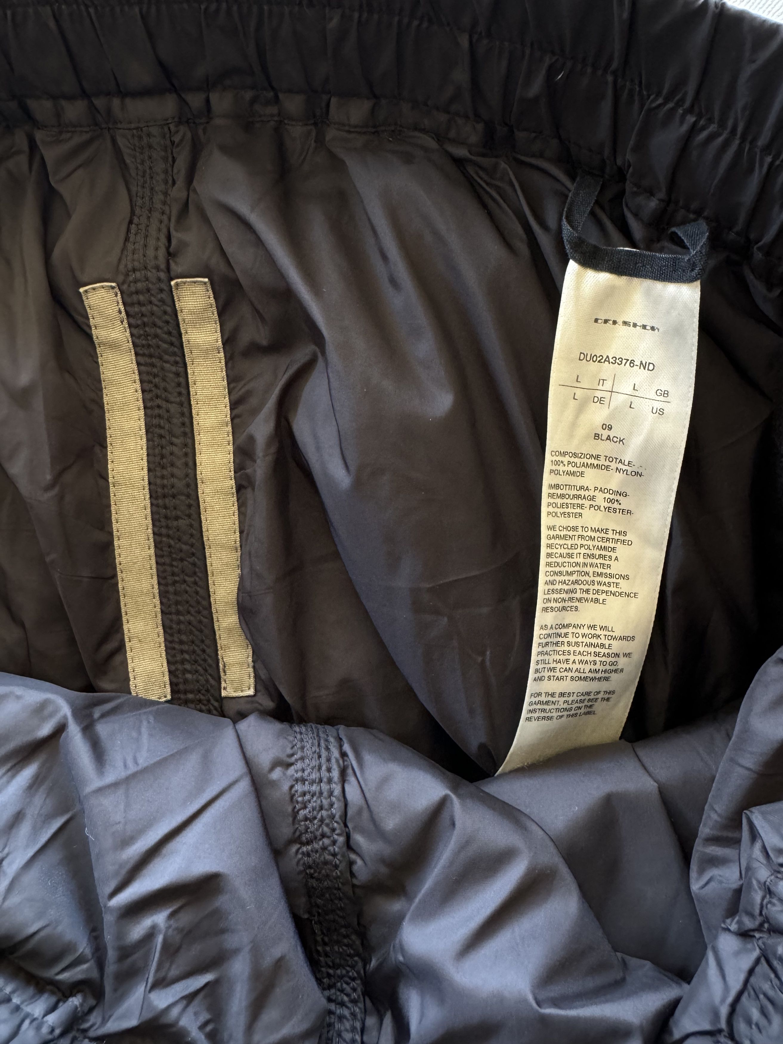 Rick Owens RICK OWENS NYLON CREATCH CARGOS Size US 33 - 10 Thumbnail