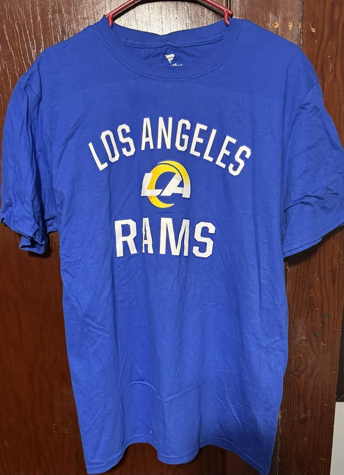 Other Los Angeles Rams Fanatics Men's tee Sz L Blue NEW WITH TAGS Size ONE SIZE - 1 Thumbnail