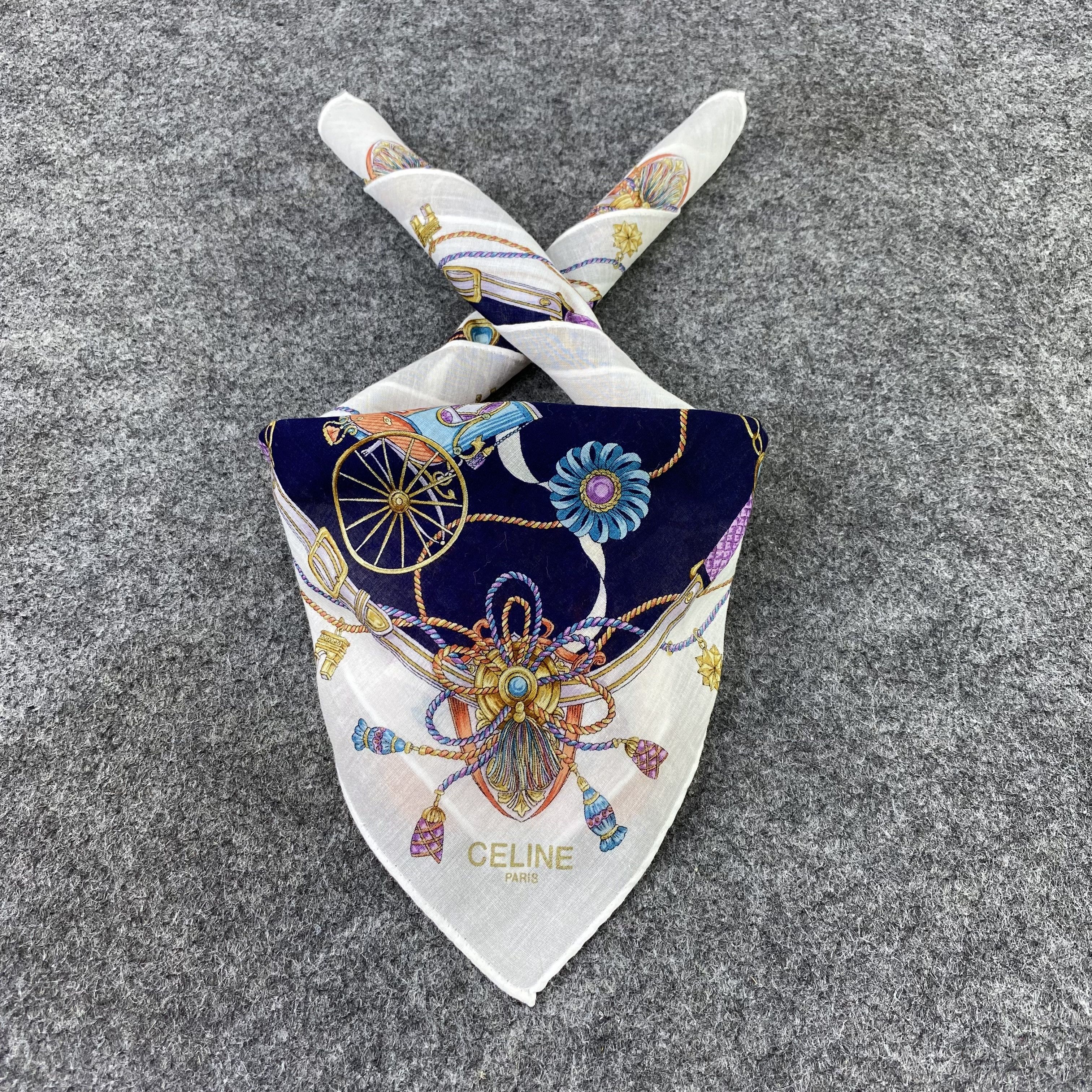 Celine Celine Handkerchief / Bandana / Neckerchief / Headscarf-B952 Size ONE SIZE - 2 Thumbnail