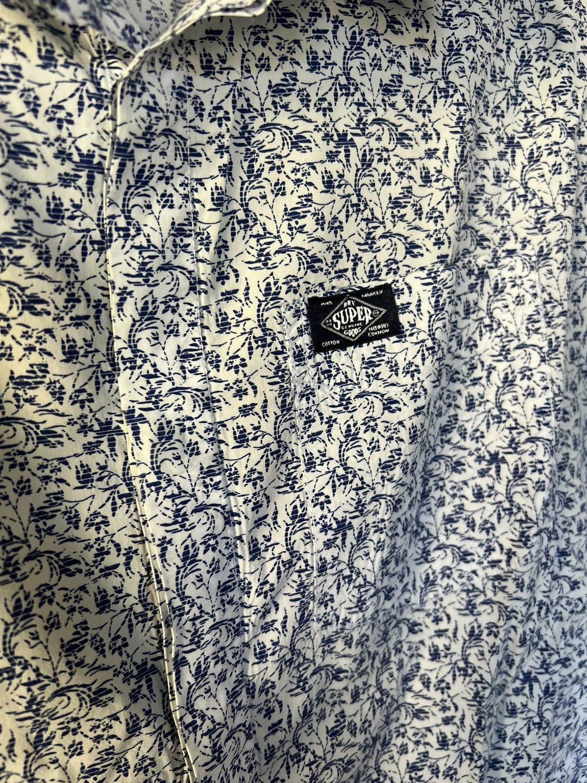 Superdry Superdry Shoreditch Button Down Short Sleeve Shirt Size US L / EU 52-54 / 3 - 2 Thumbnail