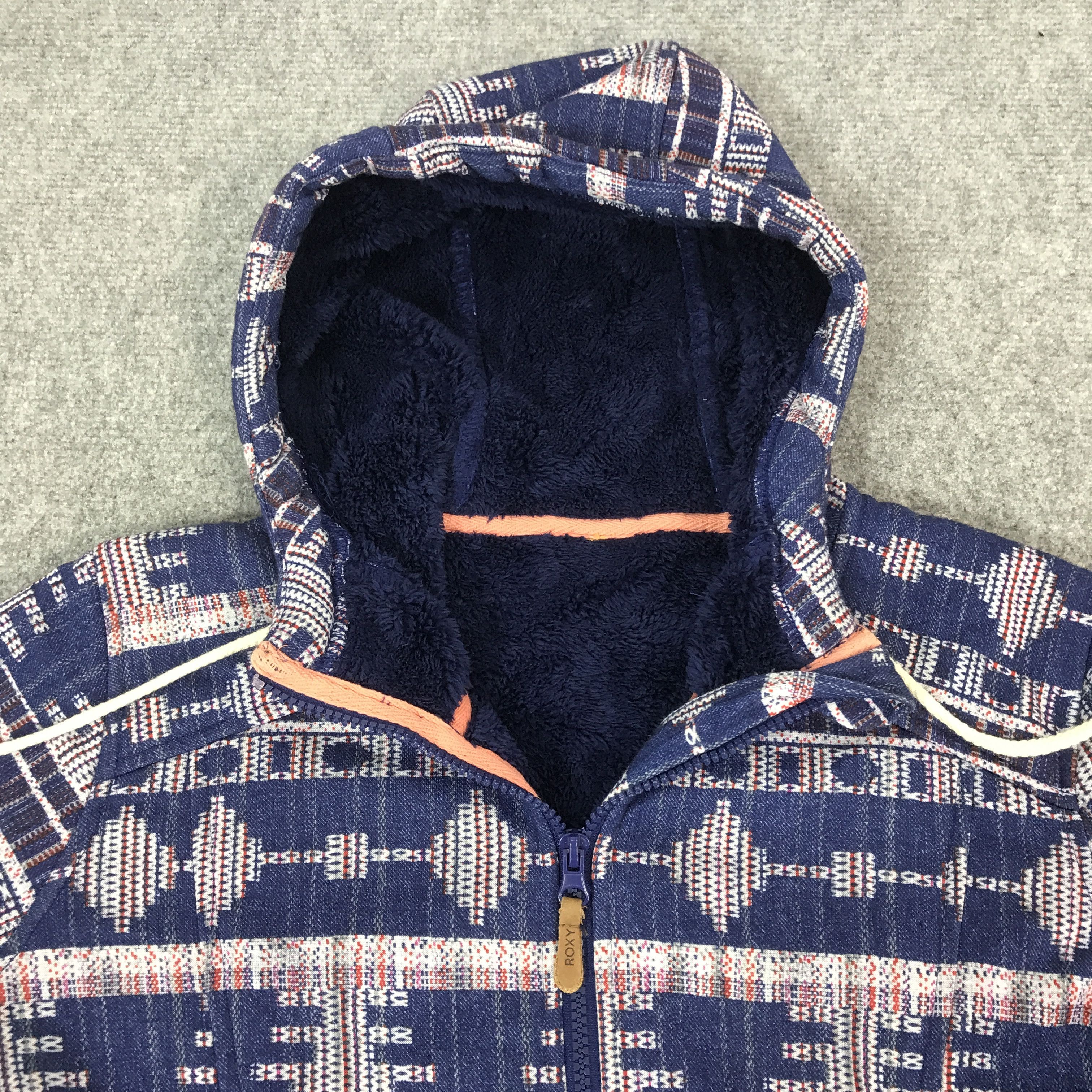 Japanese Brand Roxy Designer Zipper jacket With Hoodie Size US S / EU 44-46 / 1 - 7 Thumbnail