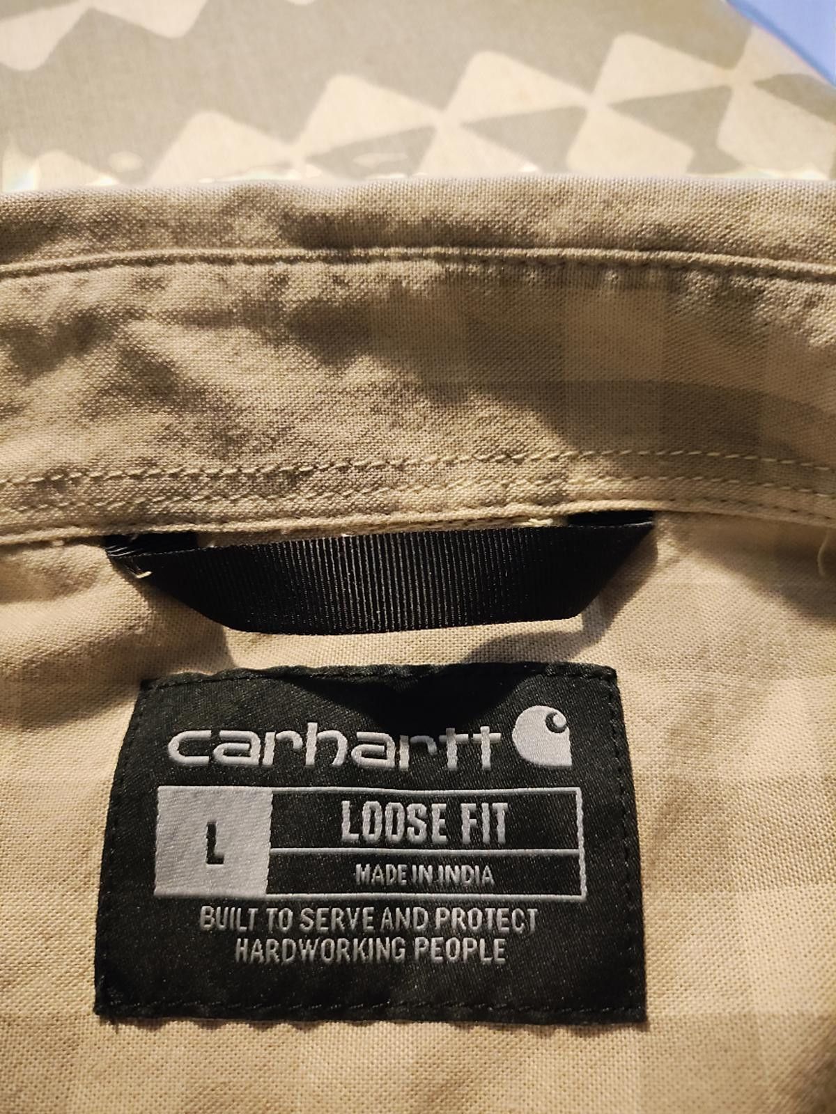 Carhartt Carhartt Loose Fit Work Shirt, Size Large, Short Sleeve Size US L / EU 52-54 / 3 - 6 Thumbnail