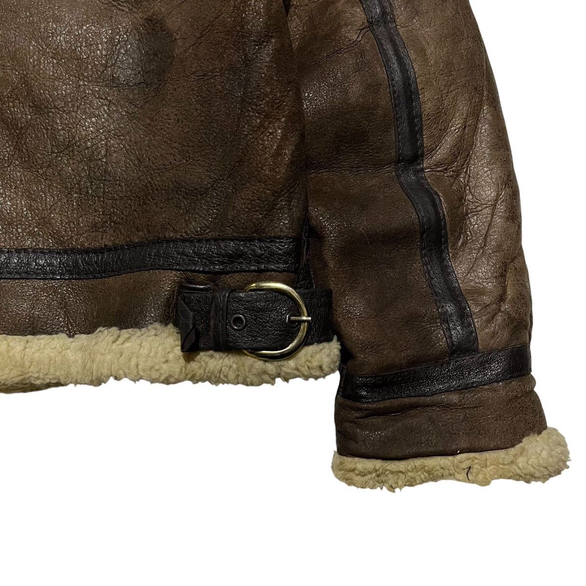 Schott × Vintage Vintage 90s schott bross inc b-3 usaf flight leather jacket Size US L / EU 52-54 / 3 - 8 Thumbnail