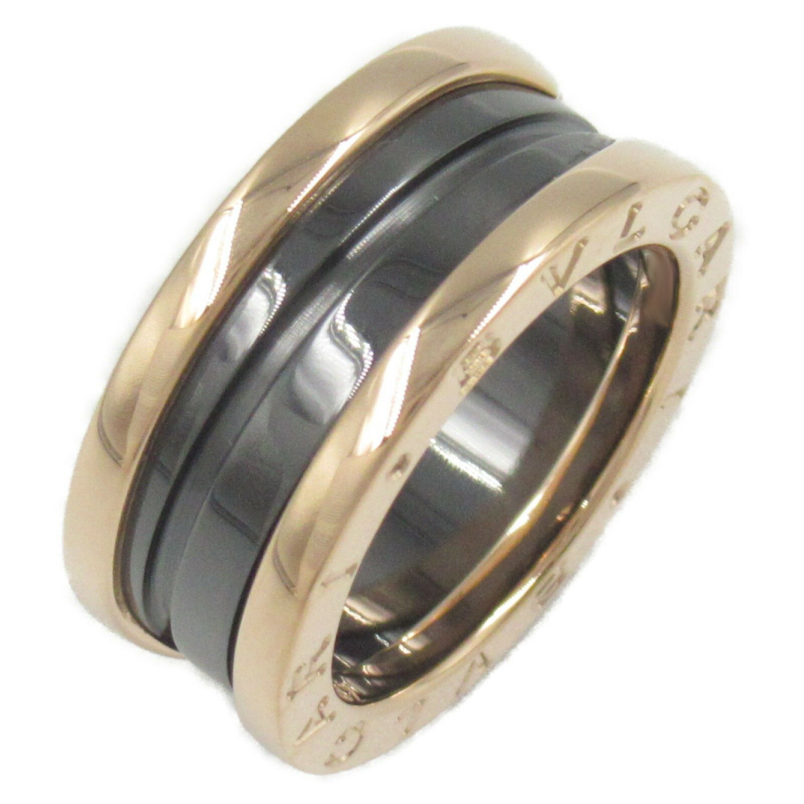 Bvlgari Bvlgari Bvlgari B-zero1 Au750 Ceramic Ring Size 7 Ceramic Ring Size ONE SIZE - 1 Thumbnail