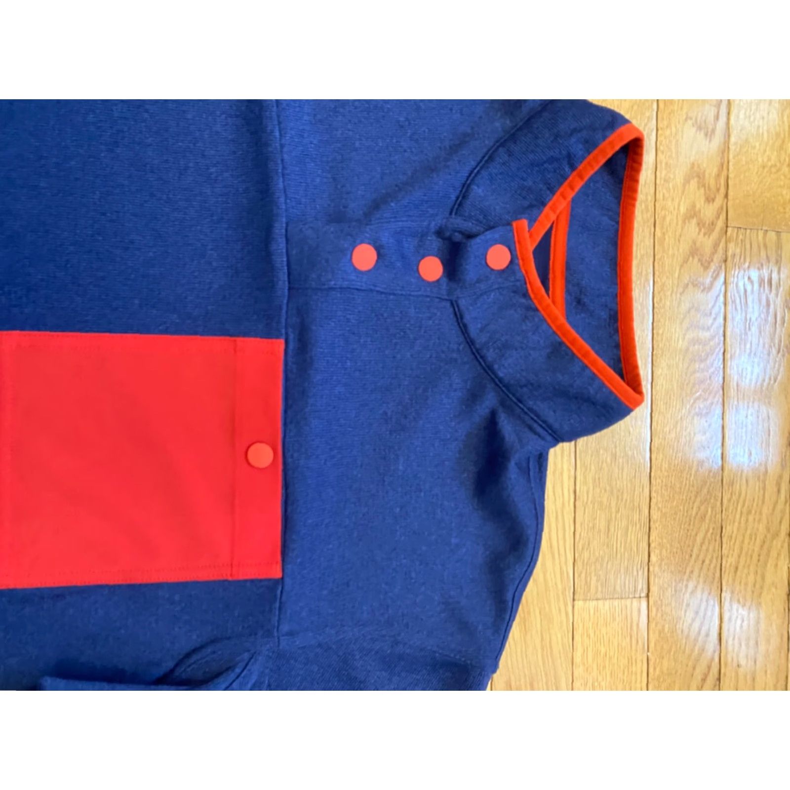 Vintage Duluth Trading Relaxed Fit Sweatshirt Snaps Blue Red Size M Men EUC Size US M / EU 48-50 / 2 - 4 Thumbnail