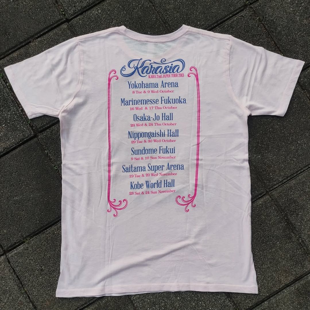 Band Tees KARA Japan Tour 2013 KARASIA Size US S / EU 44-46 / 1 - 2 Thumbnail