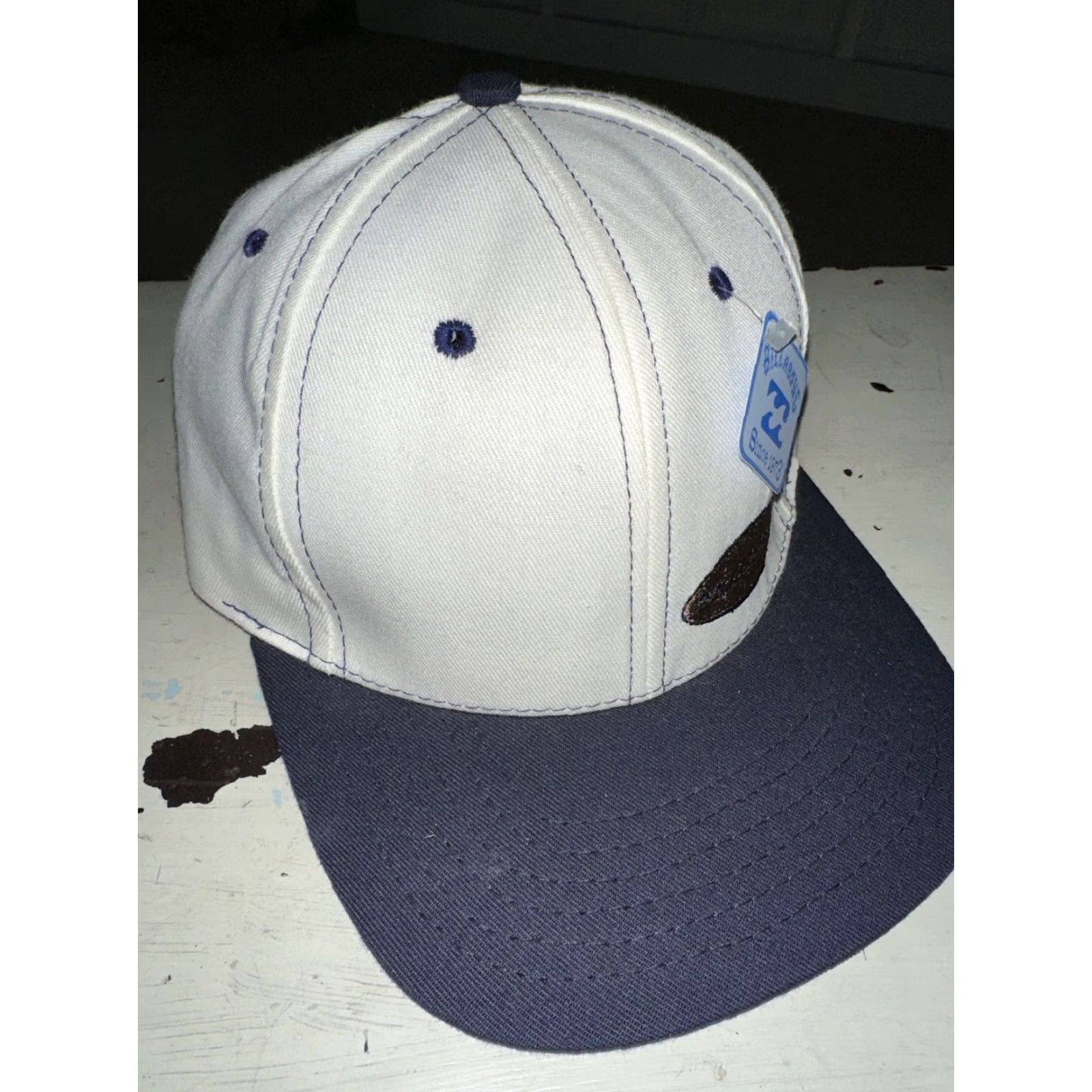 Billabong VINTAGE Billabong SUPER G SURFER Baseball Cap Men Small White 90s Size ONE SIZE - 3 Thumbnail