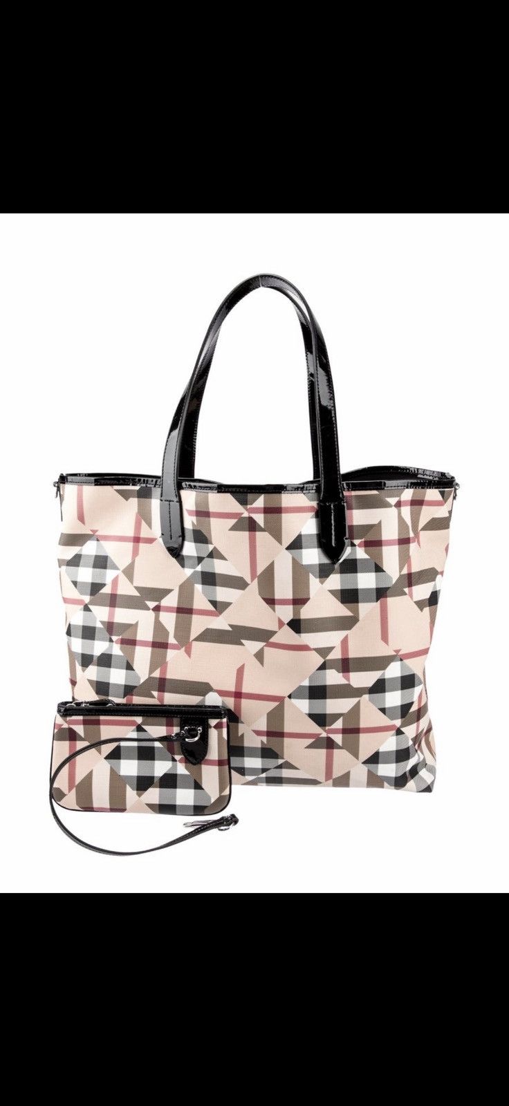 Burberry Burberry Nova Check Tote Size ONE SIZE - 1 Thumbnail