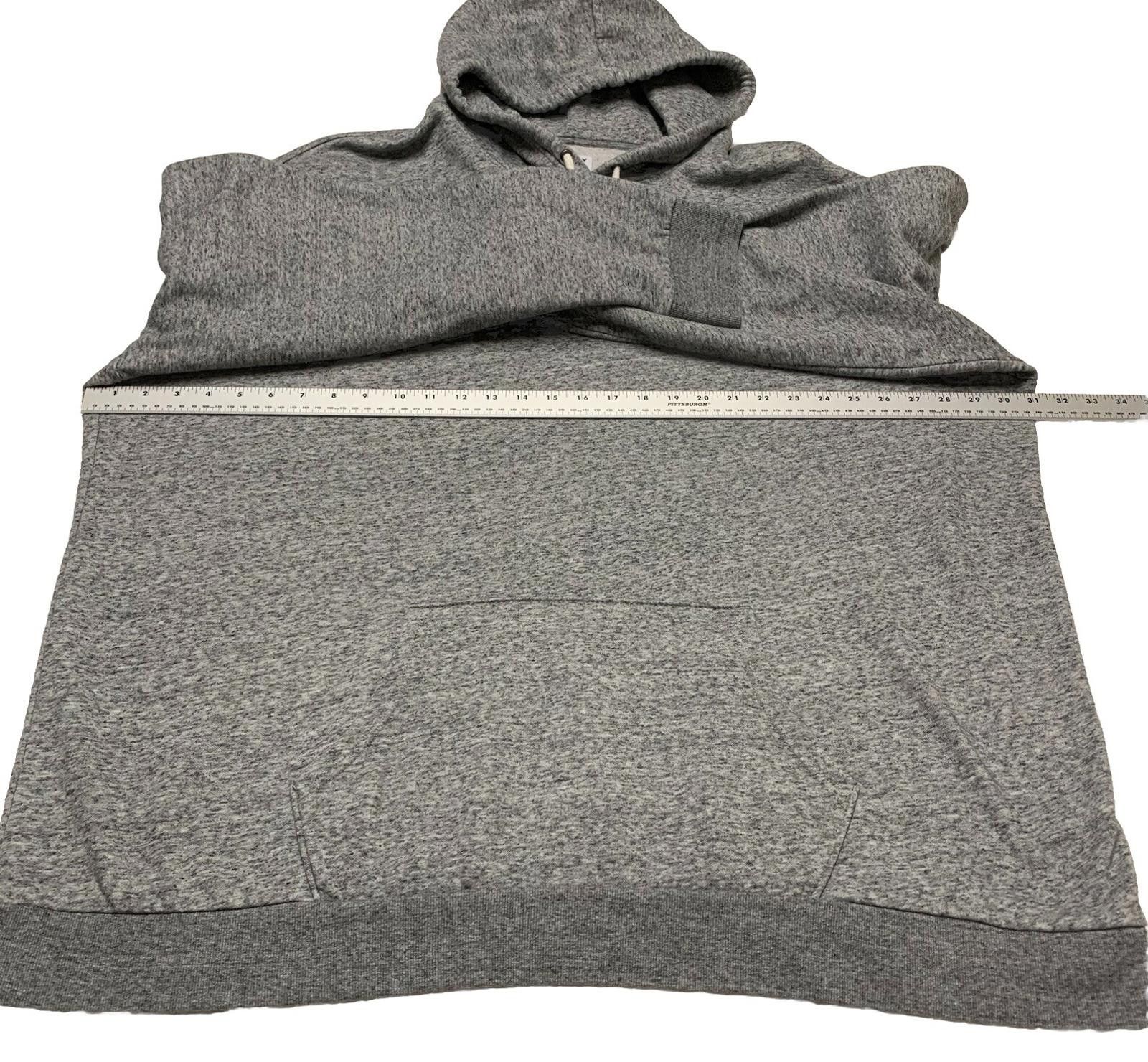 Old Navy Old Navy Men's XXXXL Tall Gray Drawstring Hoodie Size US XXL / EU 58 / 5 - 5 Thumbnail