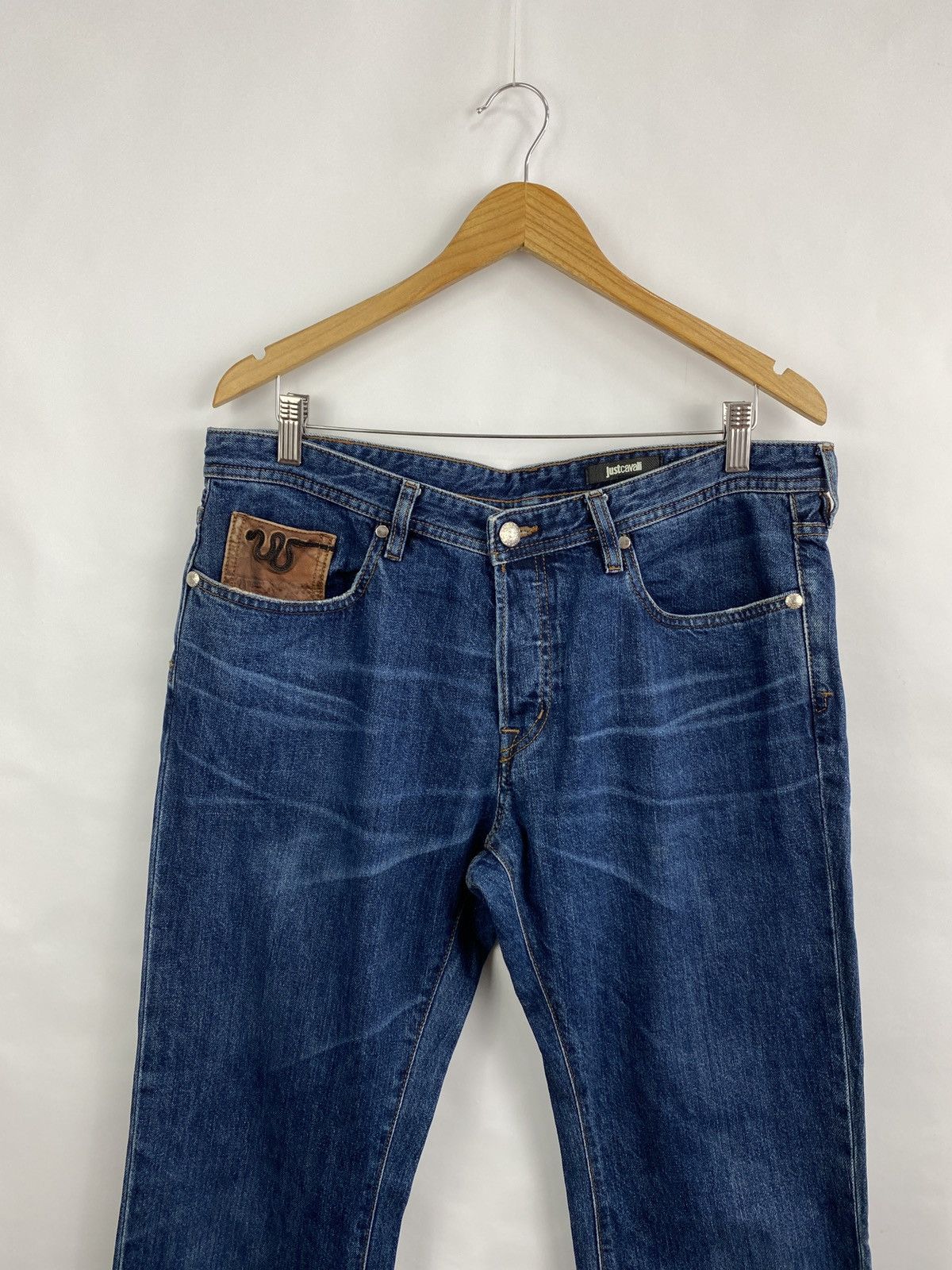 Just Cavalli Just Cavalli Roberto Cavalli Jeans Rare Retro Hype Y2K Size US 34 / EU 50 - 3 Thumbnail