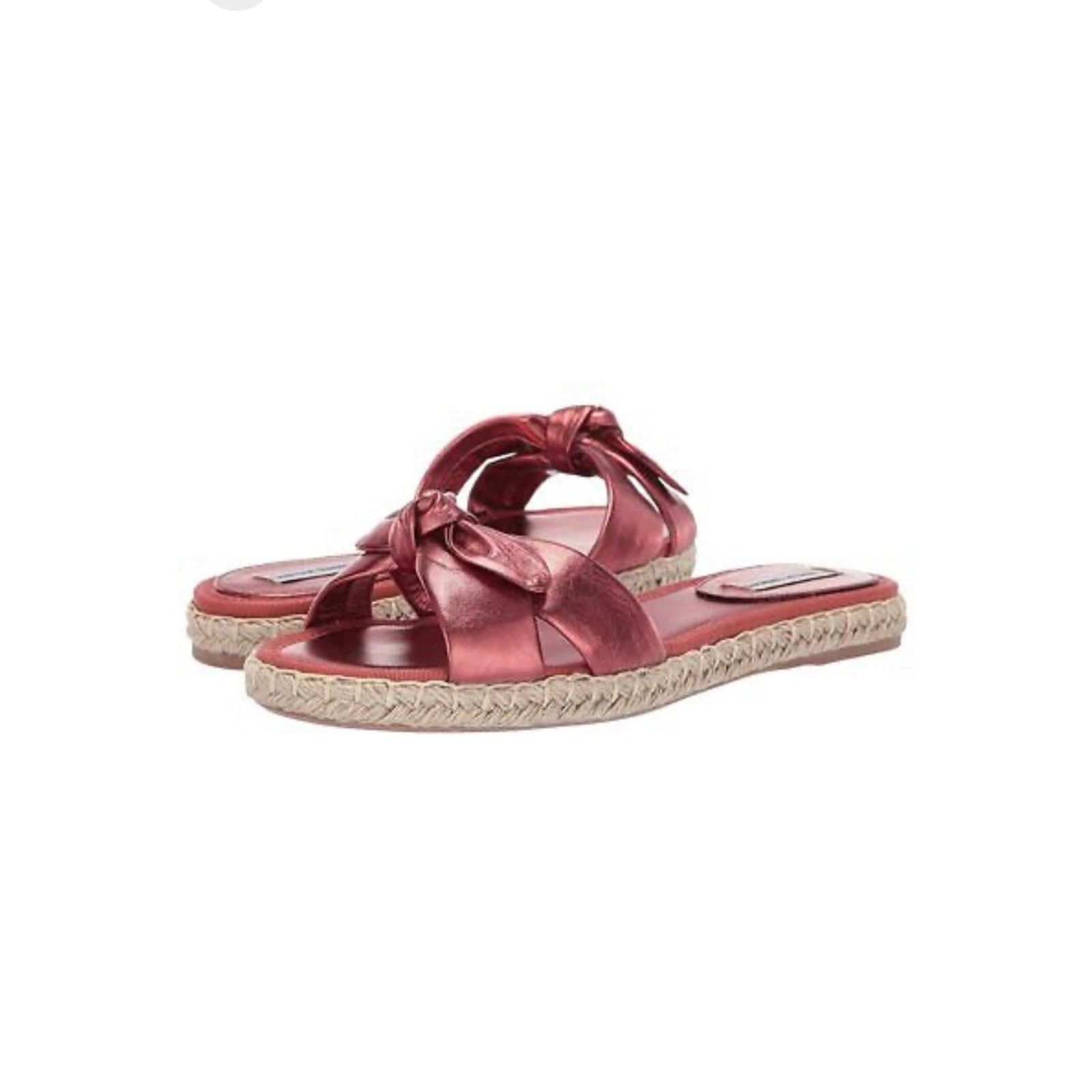 Tabitha Simmons Tabitha Simmons Heli Slides Peach Metallic Size US 5.5 / IT 35.5 - 2 Thumbnail