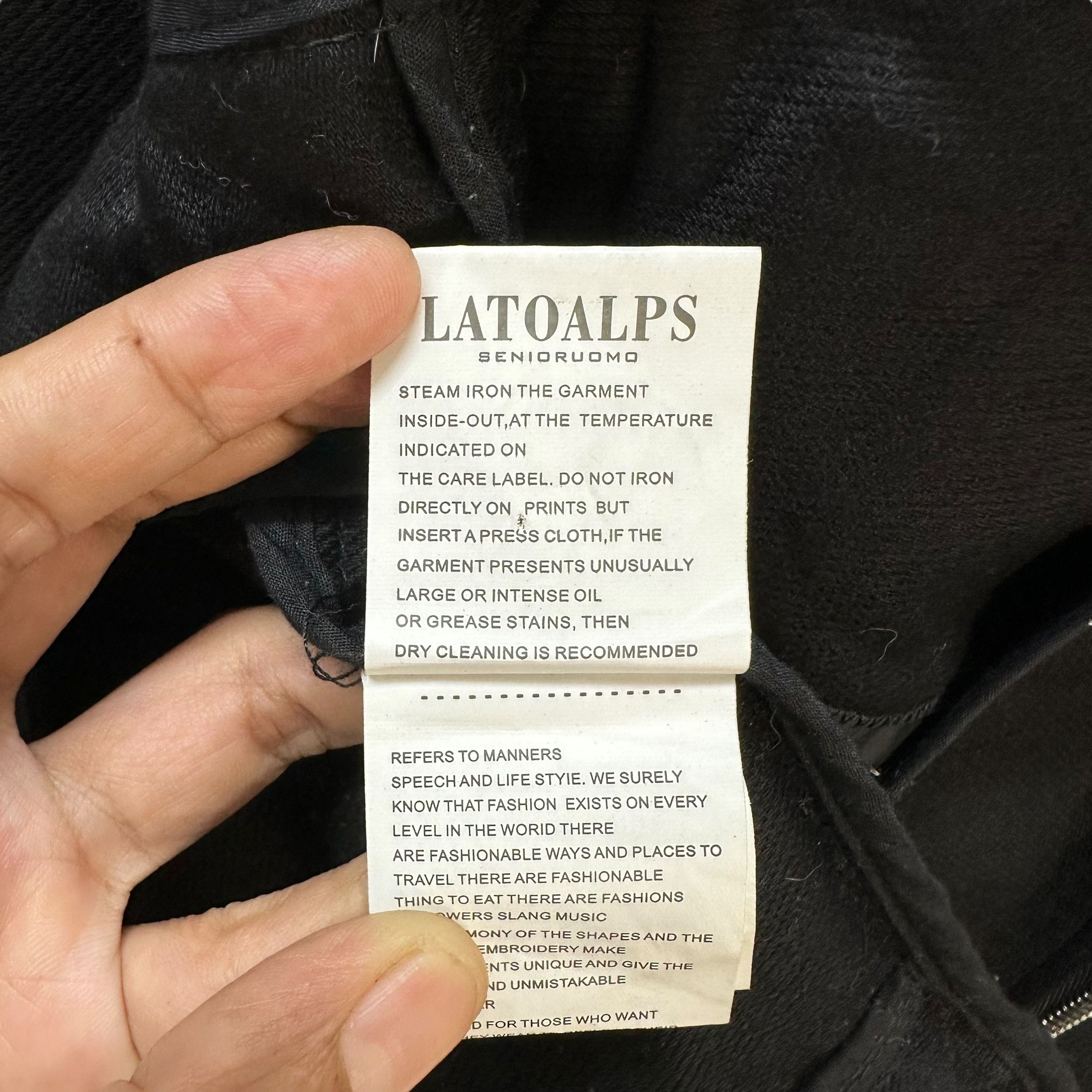 Japanese Brand LATOALPS UOMO 1978 Back Big Logo Hooded Jacket #A72-1753 Size US S / EU 44-46 / 1 - 11 Thumbnail