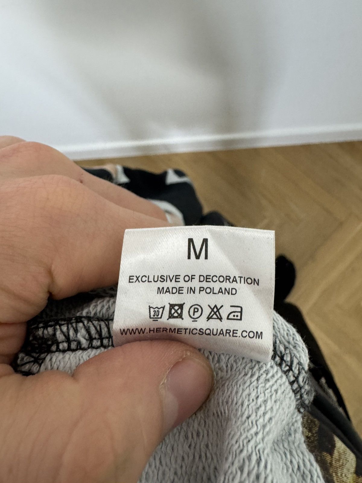Vintage Hermetic Square Avant Garde Streetwear Fullprint Joggers Size US 30 / EU 46 - 6 Thumbnail