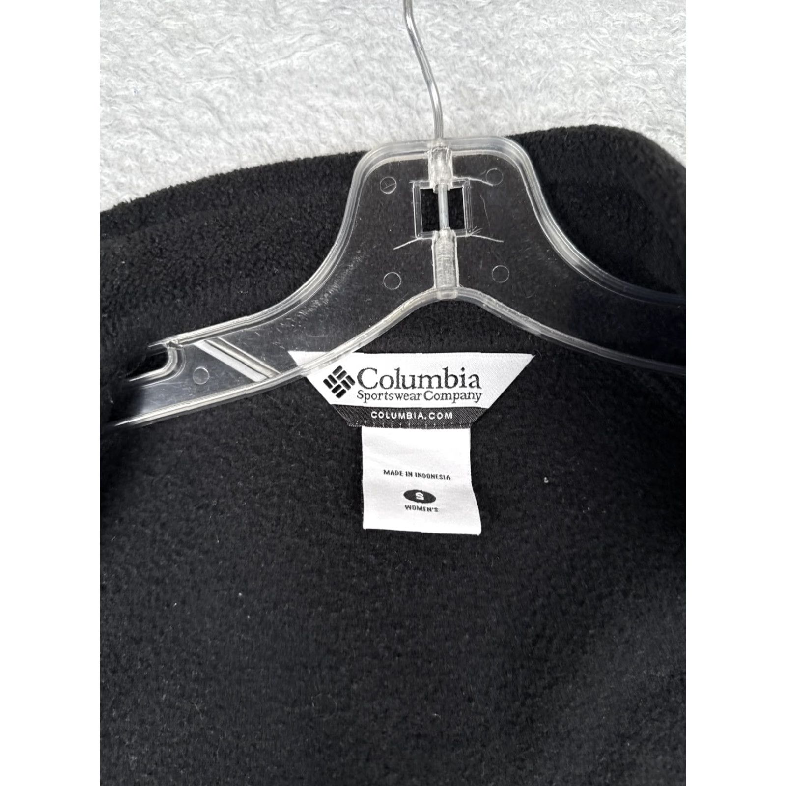 Vintage Columbia Fleece Jacket Womens Small Black Full Zip Outdoor Hiking Warm Casual Size S / US 4 / IT 40 - 3 Thumbnail
