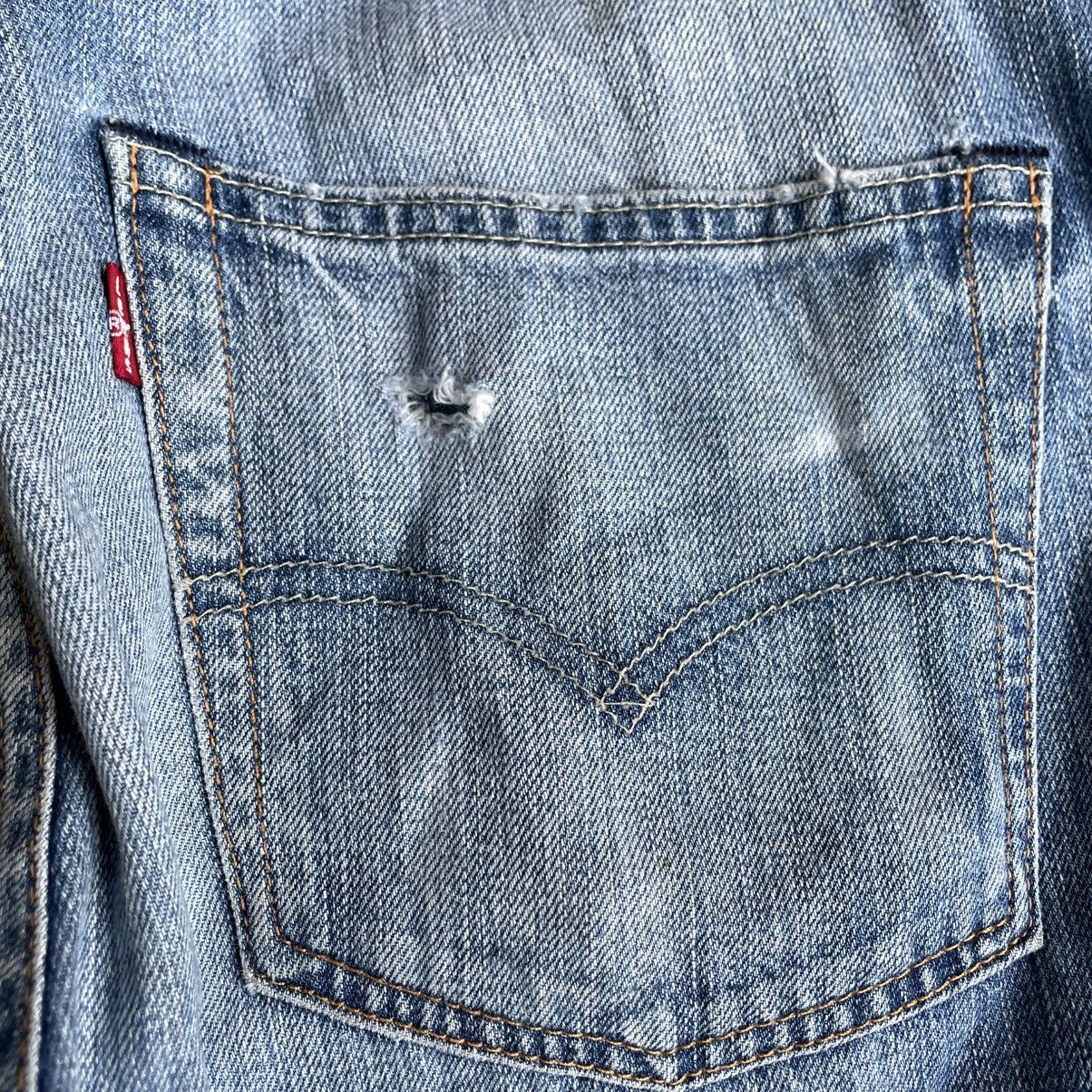 Levi's Vintage Clothing 🔥Vintage Levis 502 Stoned Washed Ripped Distress Denim Jeans Size US 34 / EU 50 - 8 Thumbnail