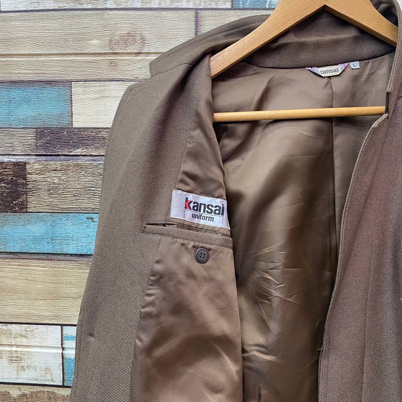 Kansai Yamamoto Vintage 90s Kansai Yamamoto "Uniform" Blazer Bomber Jacket Size US L / EU 52-54 / 3 - 11 Thumbnail