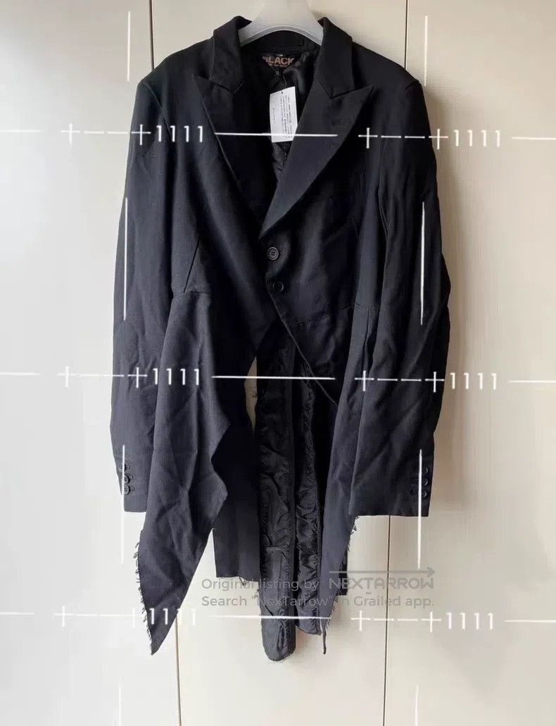 Comme des Garcons Comme Des Garcons Destroyed wind knife-cut torn swallowtai Size S / US 4 / IT 40 - 1 Thumbnail