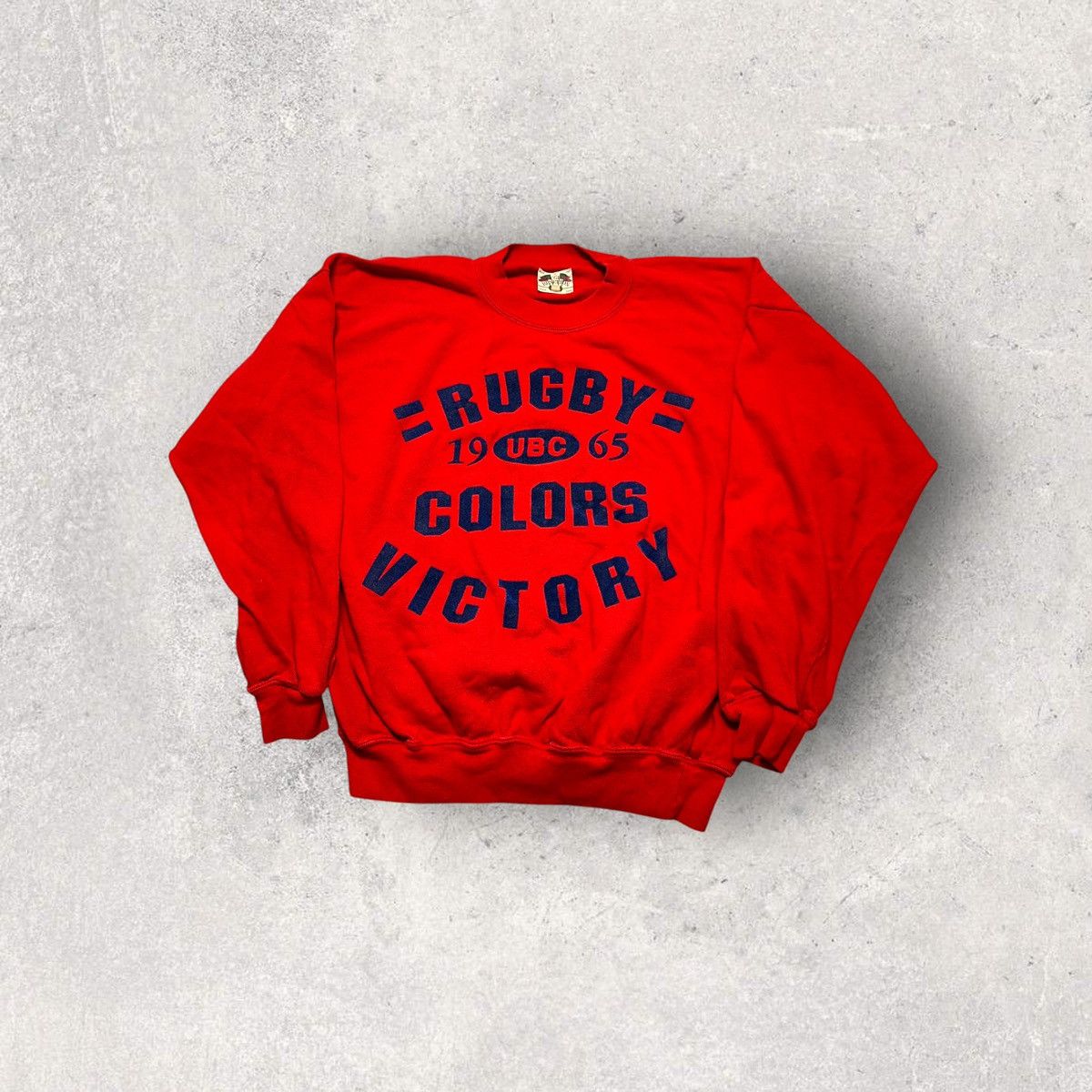 Vintage Vintage Benetton Rugby sweatshirt Size US M / EU 48-50 / 2 - 1 Thumbnail