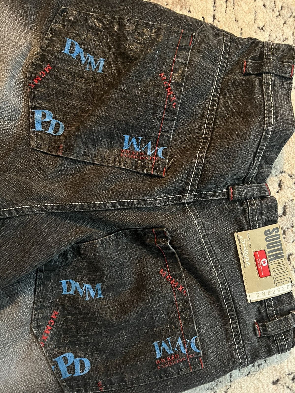 Southpole × Vintage MCM x Southpole Jean Shorts Size US 30 / EU 46 - 4 Thumbnail