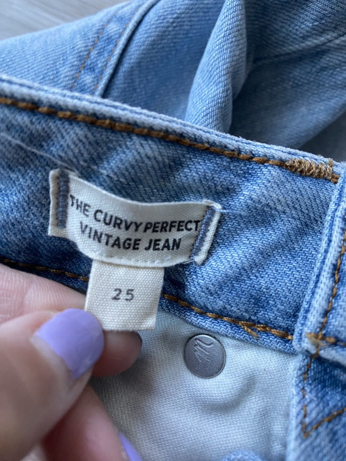 Madewell Madewell the perfect curvy vintage jeans 25 Size 25" / US 0 / IT 36 - 5 Thumbnail
