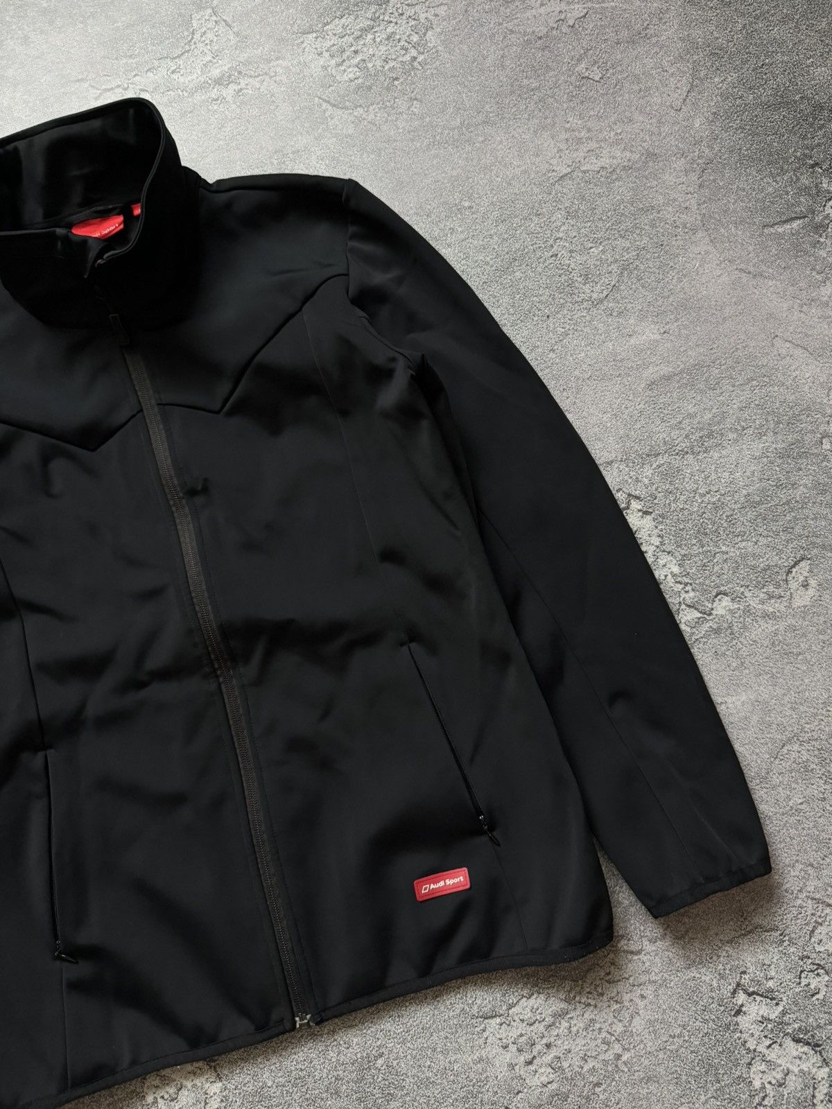 Audi Audi sport L zip bomber jacket Softshell racing windbreaker Size L / US 10 / IT 46 - 7 Thumbnail