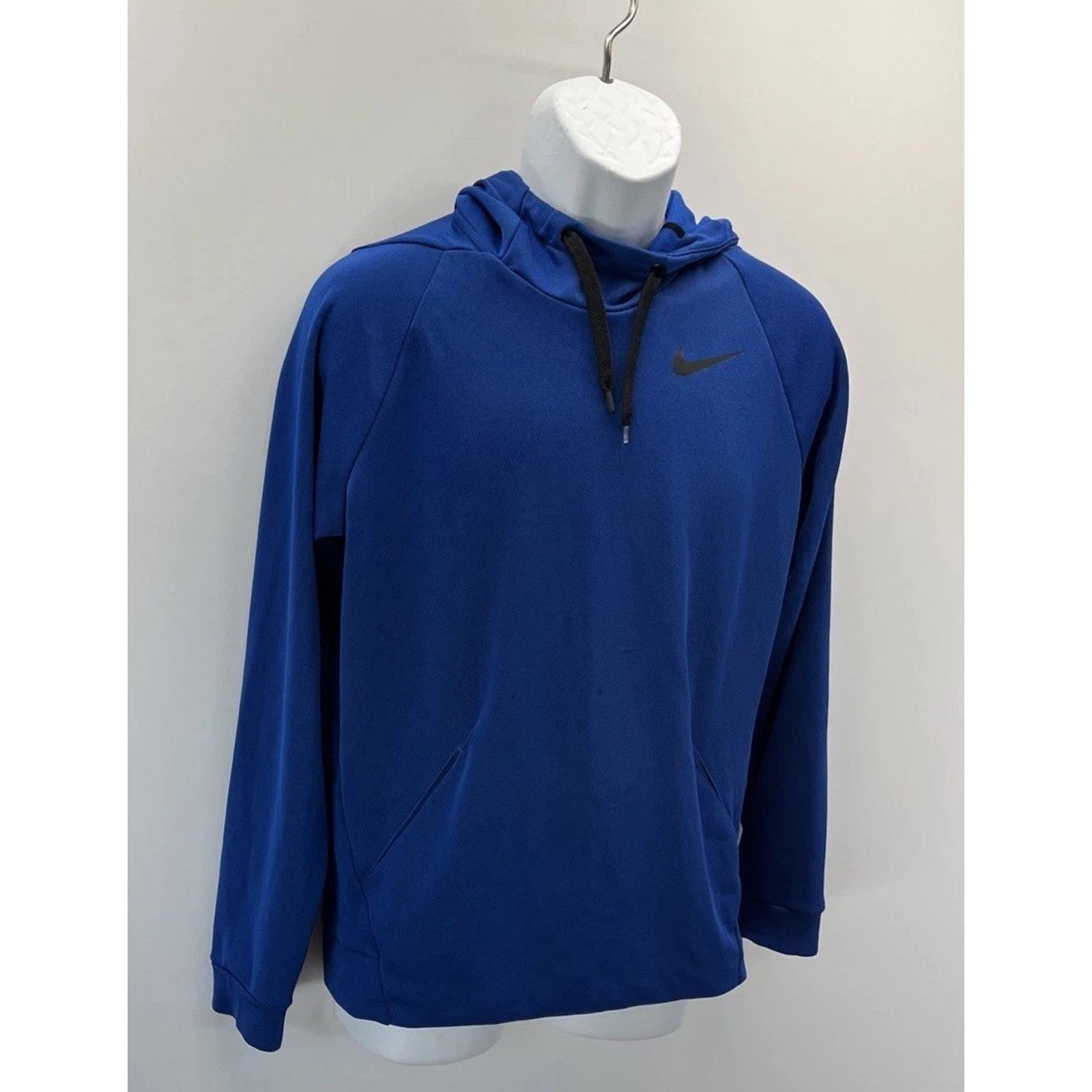 Nike Nike Hoodie Mens Small Blue Pullover Fleece Swoosh Size US S / EU 44-46 / 1 - 2 Thumbnail