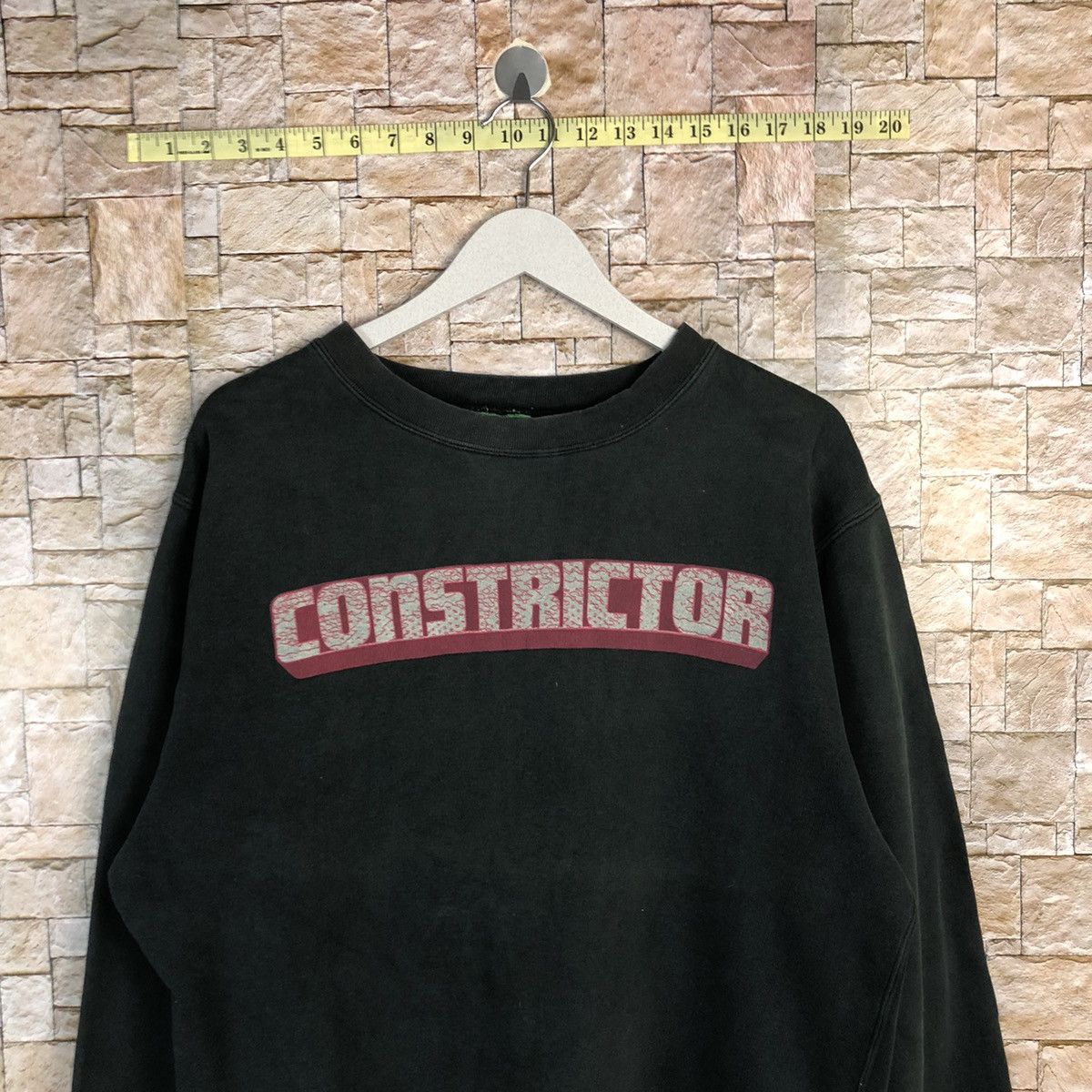Japanese Brand Constrictor Dark Blue Sweatshirt #A307 Size US M / EU 48-50 / 2 - 2 Thumbnail