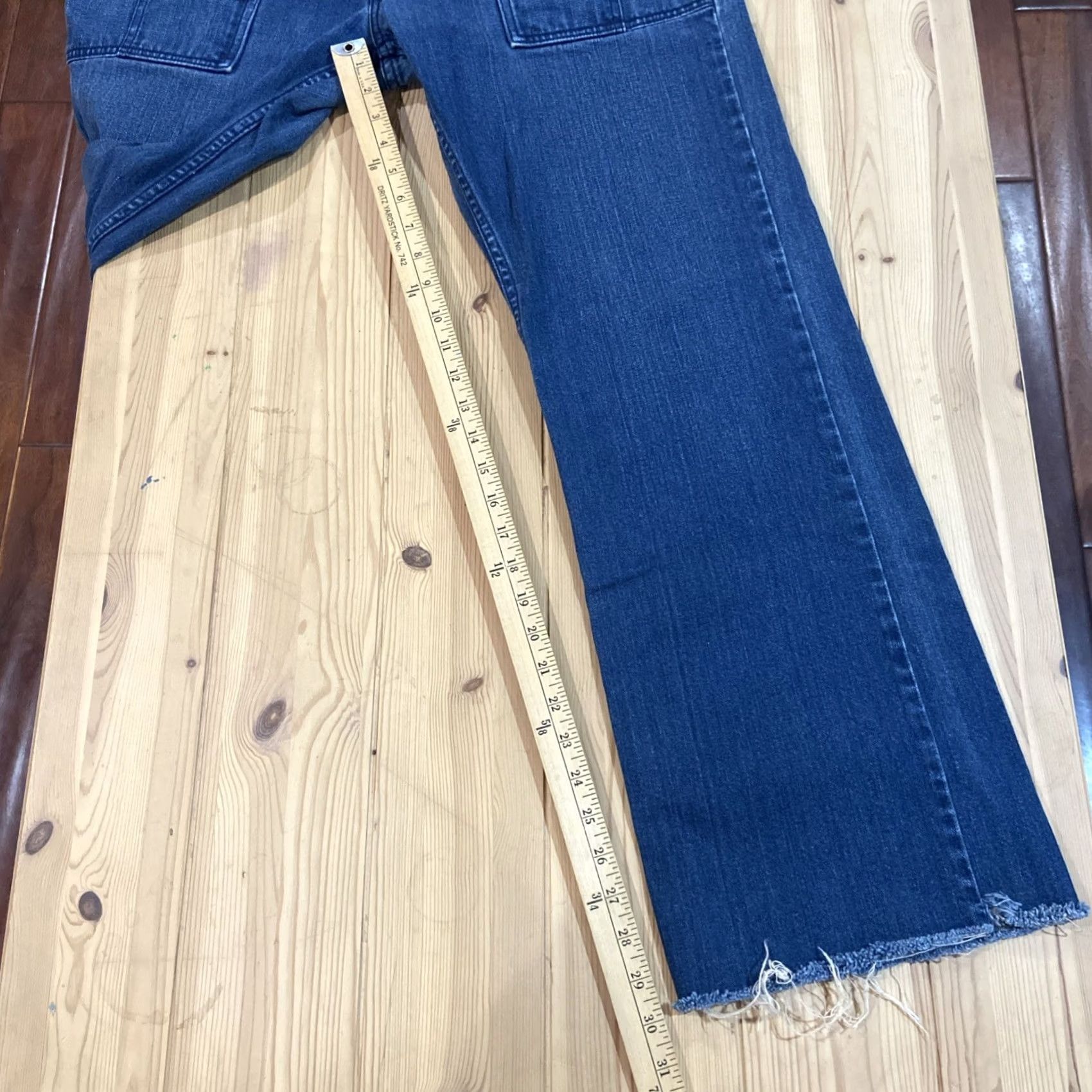 Levi's Levi's Jeans Mens Regular 36x34 Denim Blue Bootcut 5-Pocket Zip Inseam 34 Rambler Movin' On 90s Style Size US 38 / EU 54 - 6 Thumbnail