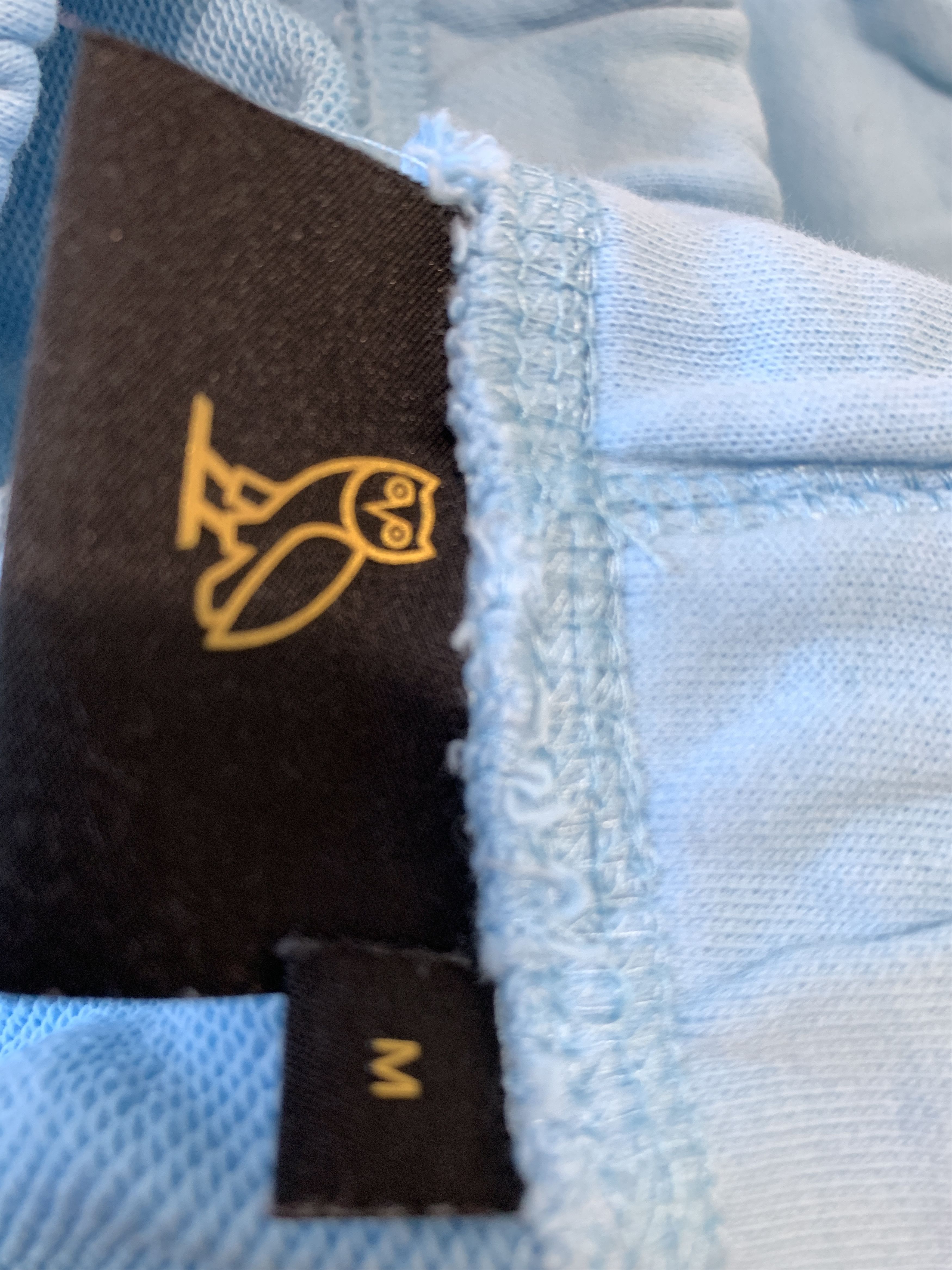 Drake *RARE* OVO Collegiate Sweat Pants Sweatpants Light Blue Size US M / EU 48-50 / 2 - 2 Thumbnail