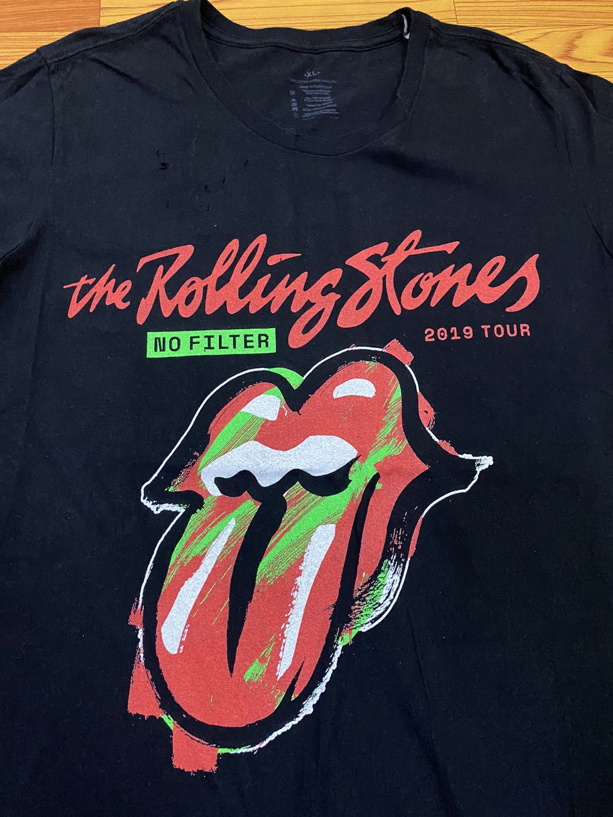 Band Tees × The Rolling Stones The Rolling Stones No Filter Tour 2019 Size US L / EU 52-54 / 3 - 2 Thumbnail