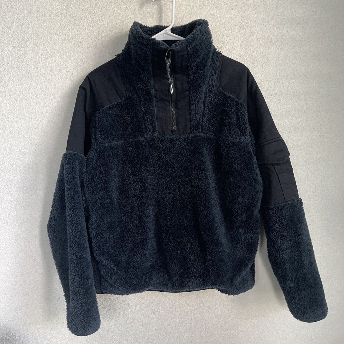 Rag & Bone Rag & Bone Half Zip Logan Sherpa Pullover Sweater Size US S / EU 44-46 / 1 - 3 Thumbnail
